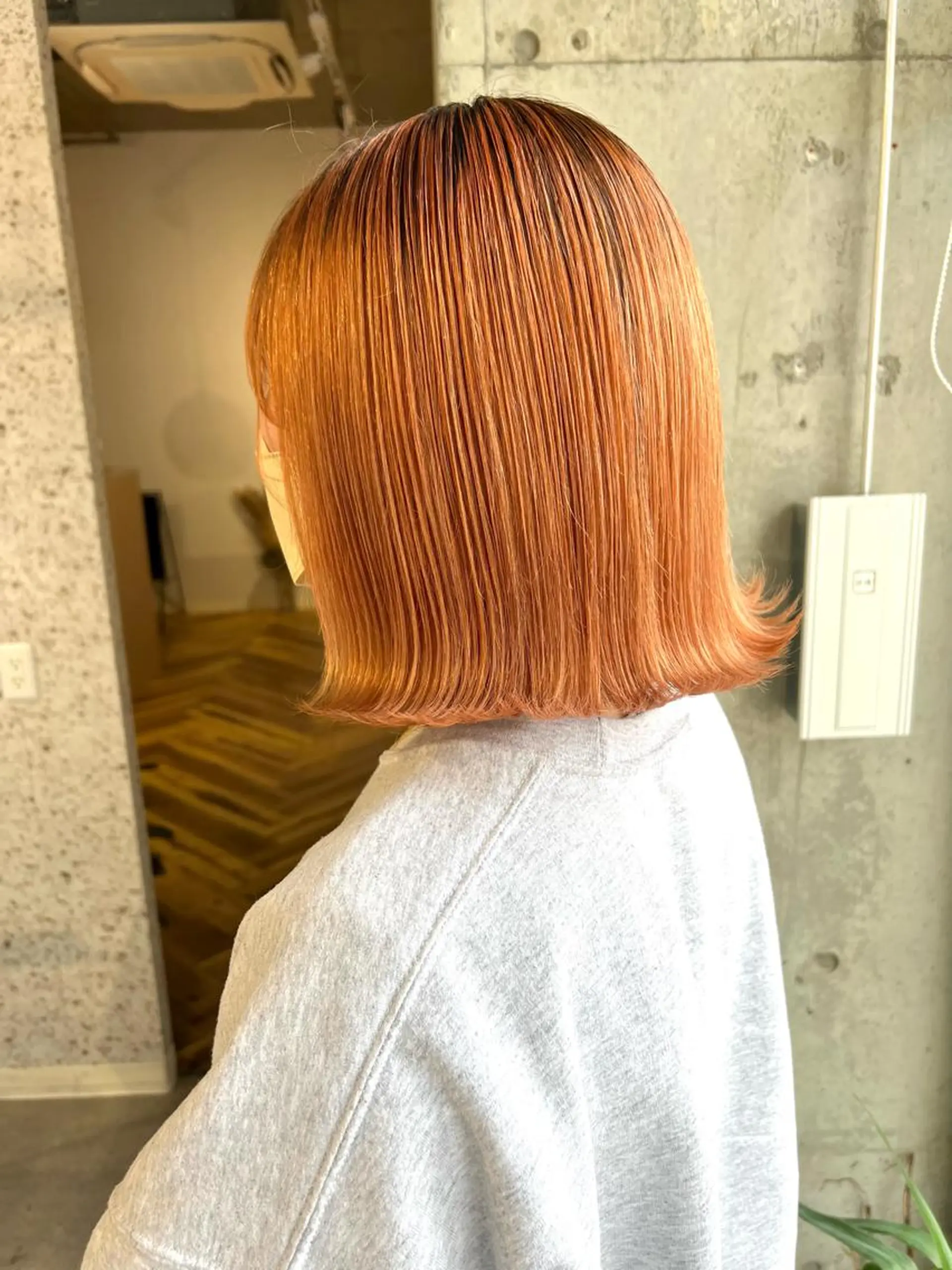 ミディアム カラー バレイヤージュ ブリーチ ケアブリーチ ハイライトカラー インナーカラー ヘアカラー トリートメント lani 天神大名/ブリーチのヘアスタイル