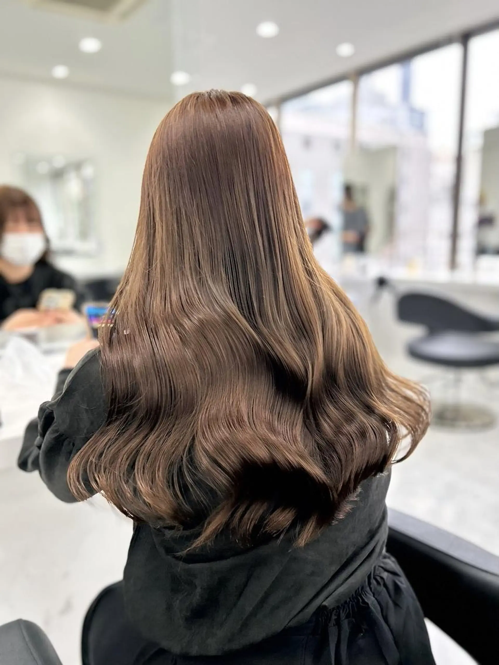 カラー 愛され🤍秋髪レイヤ ー🤍池袋SHEのヘアスタイル