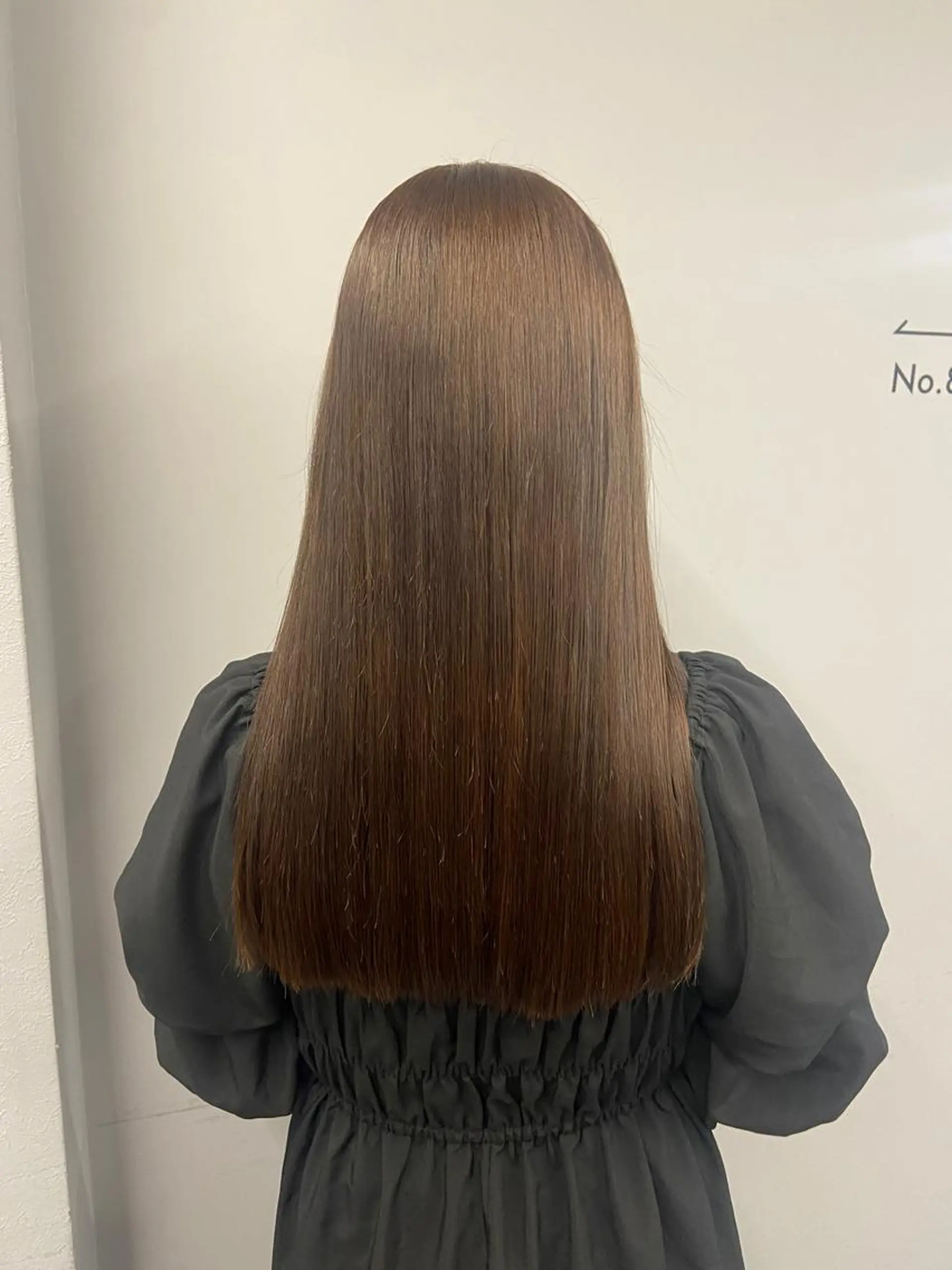 ロング カラー カット ヘアカラー トリートメント natsumi / N°ariaのヘアスタイル