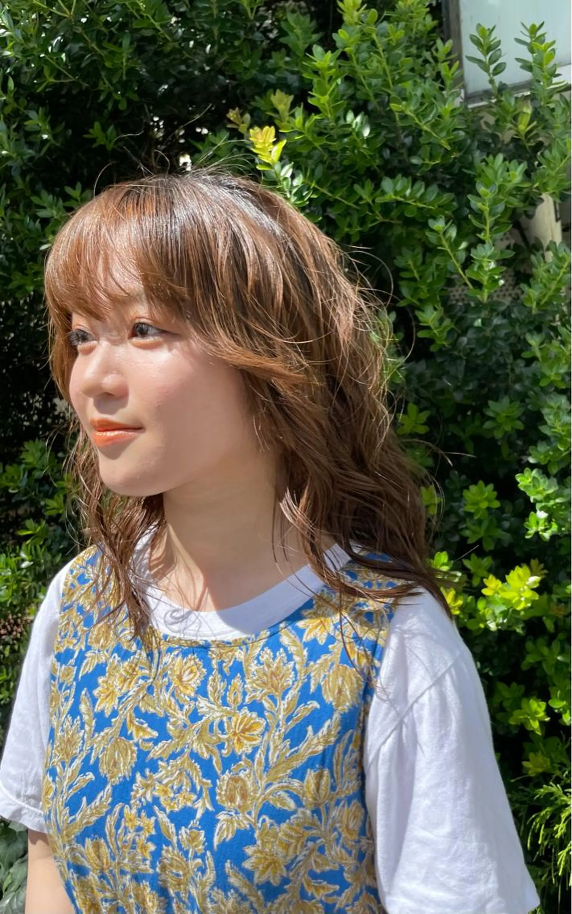 セミロング ボブ/レイヤー/ 茉莉花のヘアスタイル