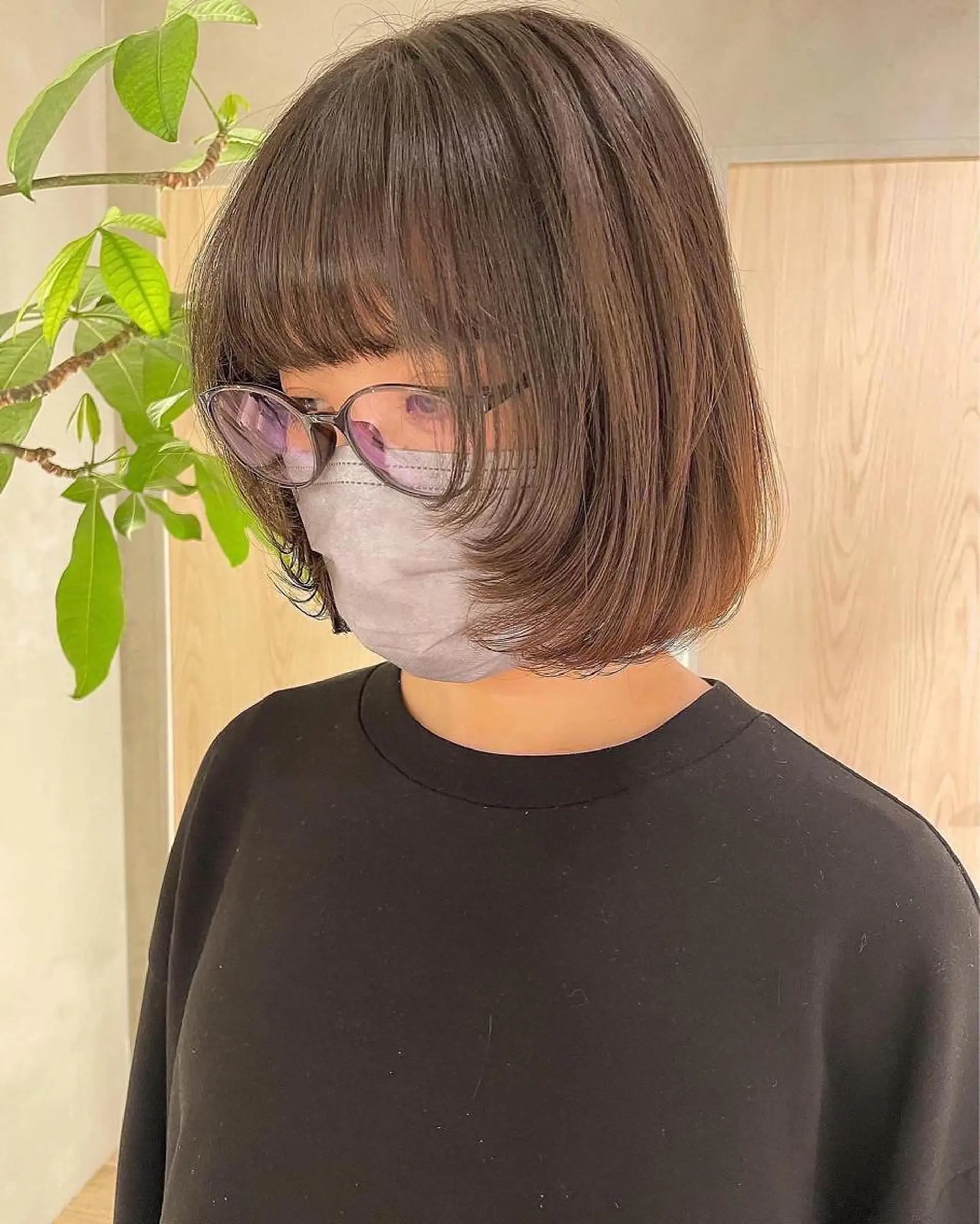 ミディアム 銀座／レイヤーカット 🤍内野すみれのヘアスタイル