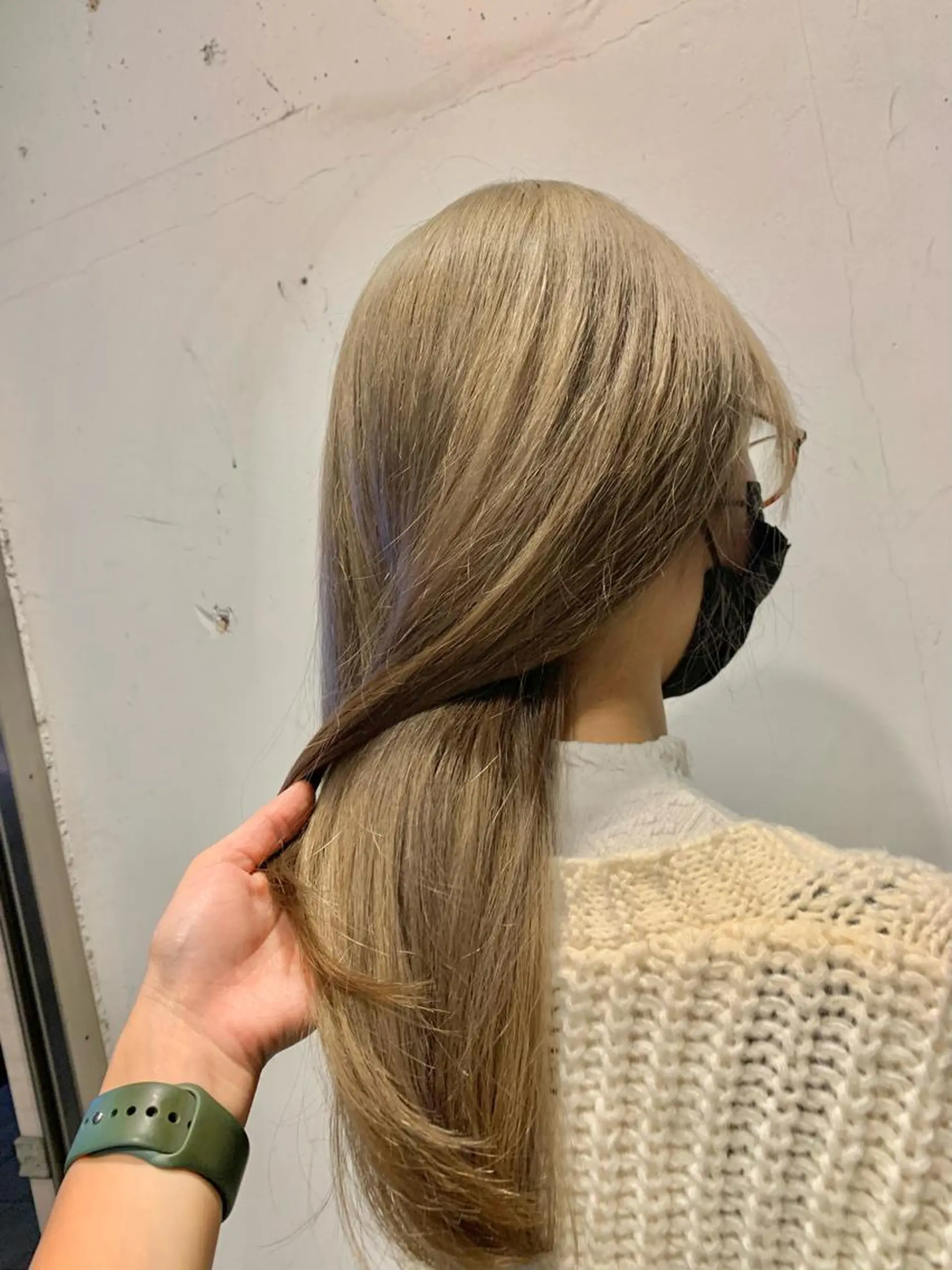 ロング カラー ☻BRAVE柏東口店 わたなべ りこ☻のヘアスタイル