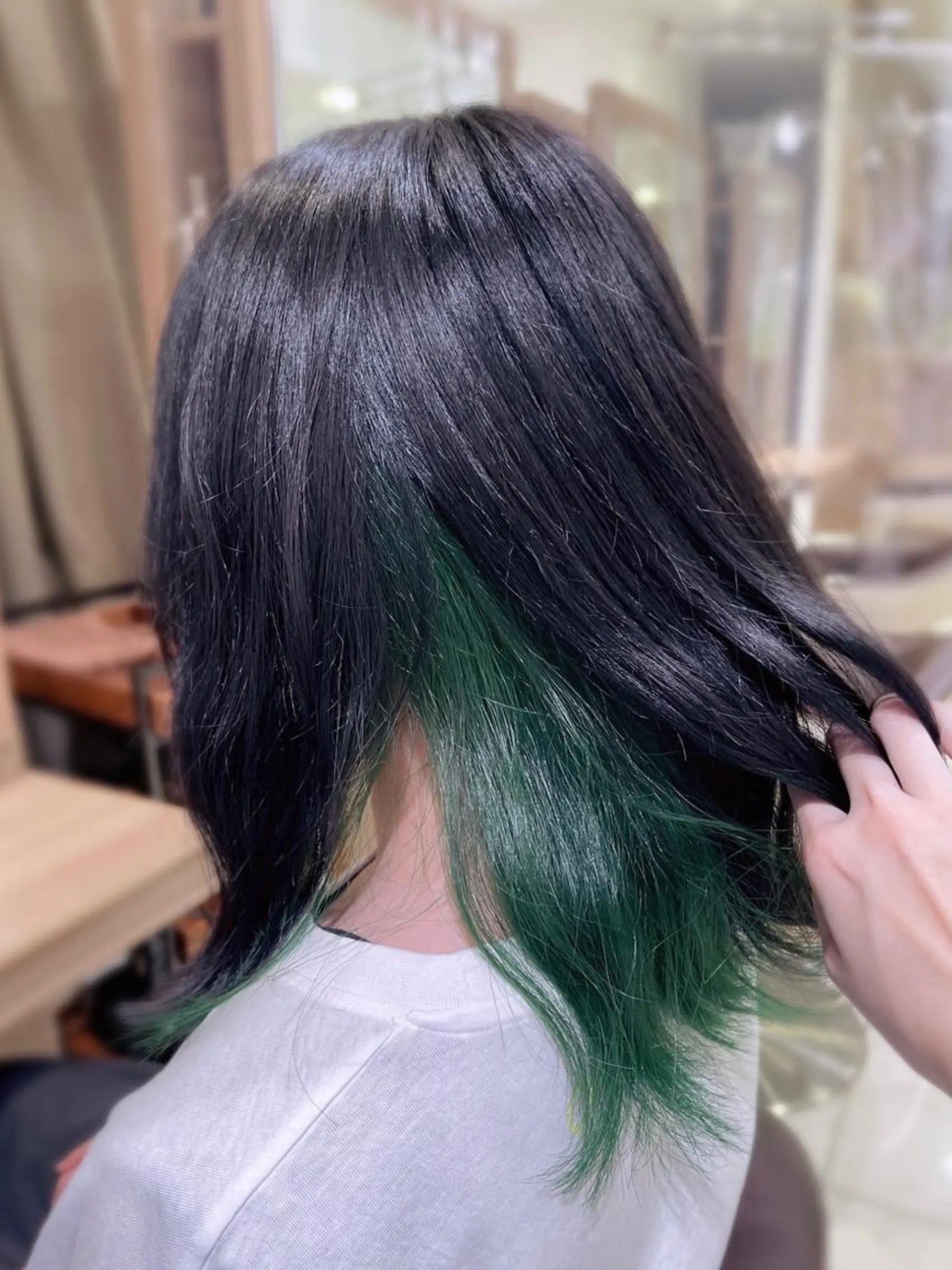 ミディアム カラー 艶カラー みゆう🎀のヘアスタイル