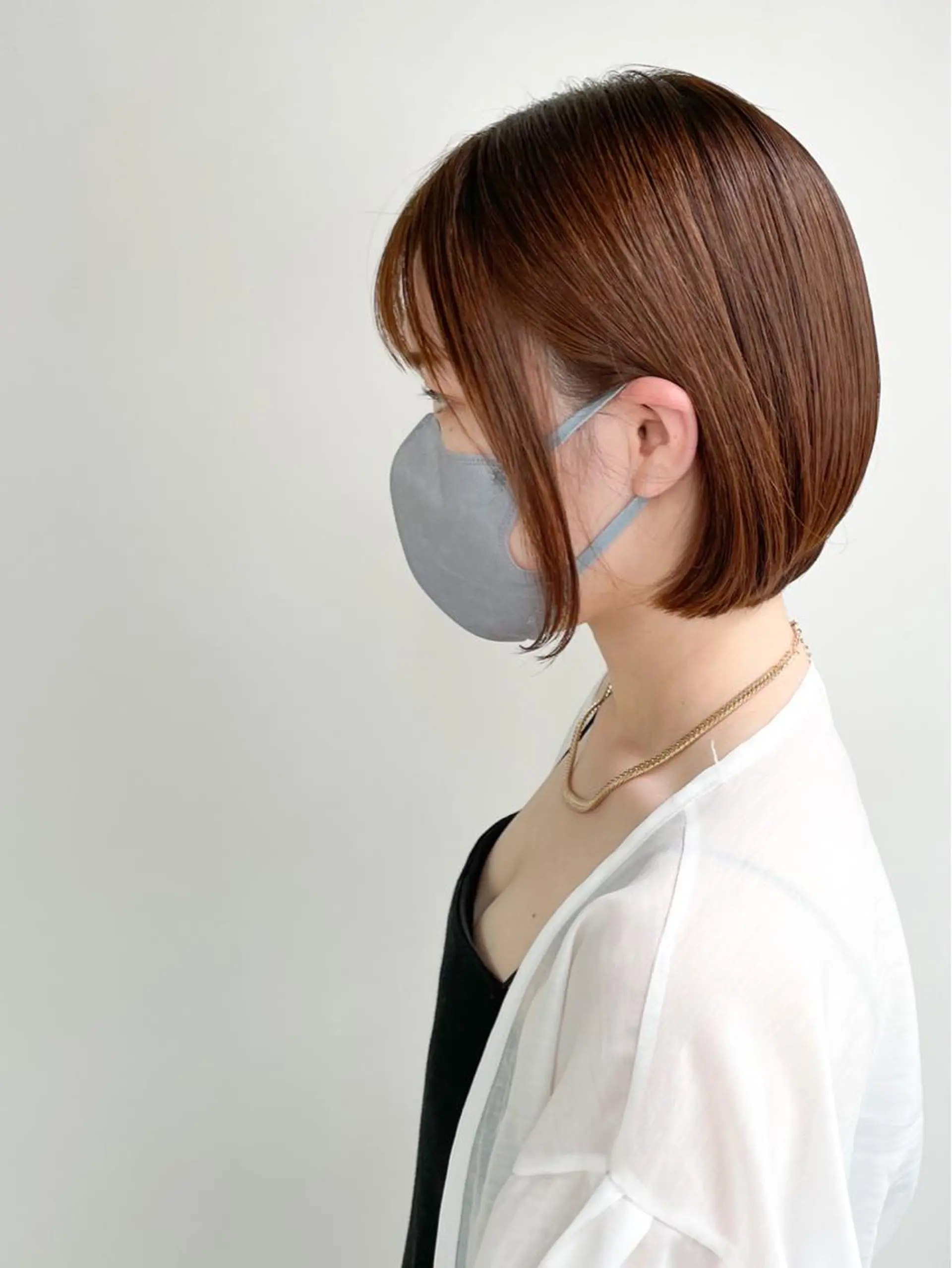 ショート カット ヘアカラー トリートメント 髪質改善☆縮毛矯正 井上　康司のヘアスタイル