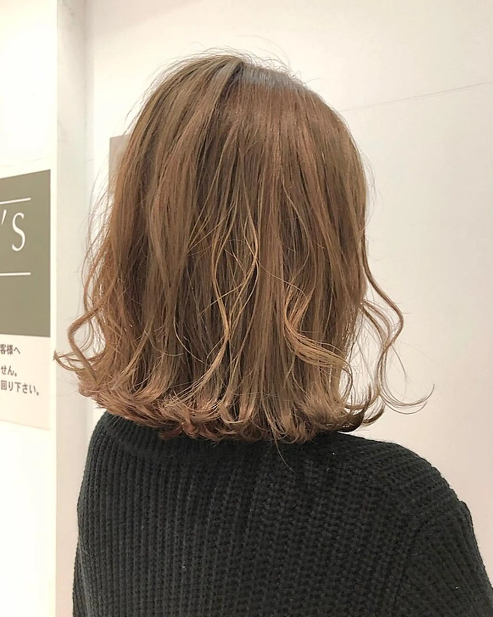 カラー i.+sapporo所属・🩶韓国ヘア🩶 くびれ❤︎顔まわりのヘアスタイル