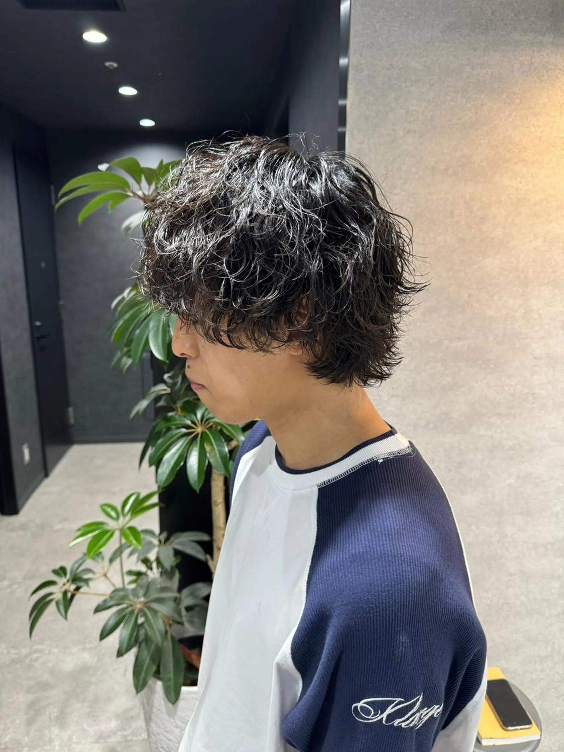 メンズ 🔥大人の色気パーマ メンズヘア特化🔥のヘアスタイル