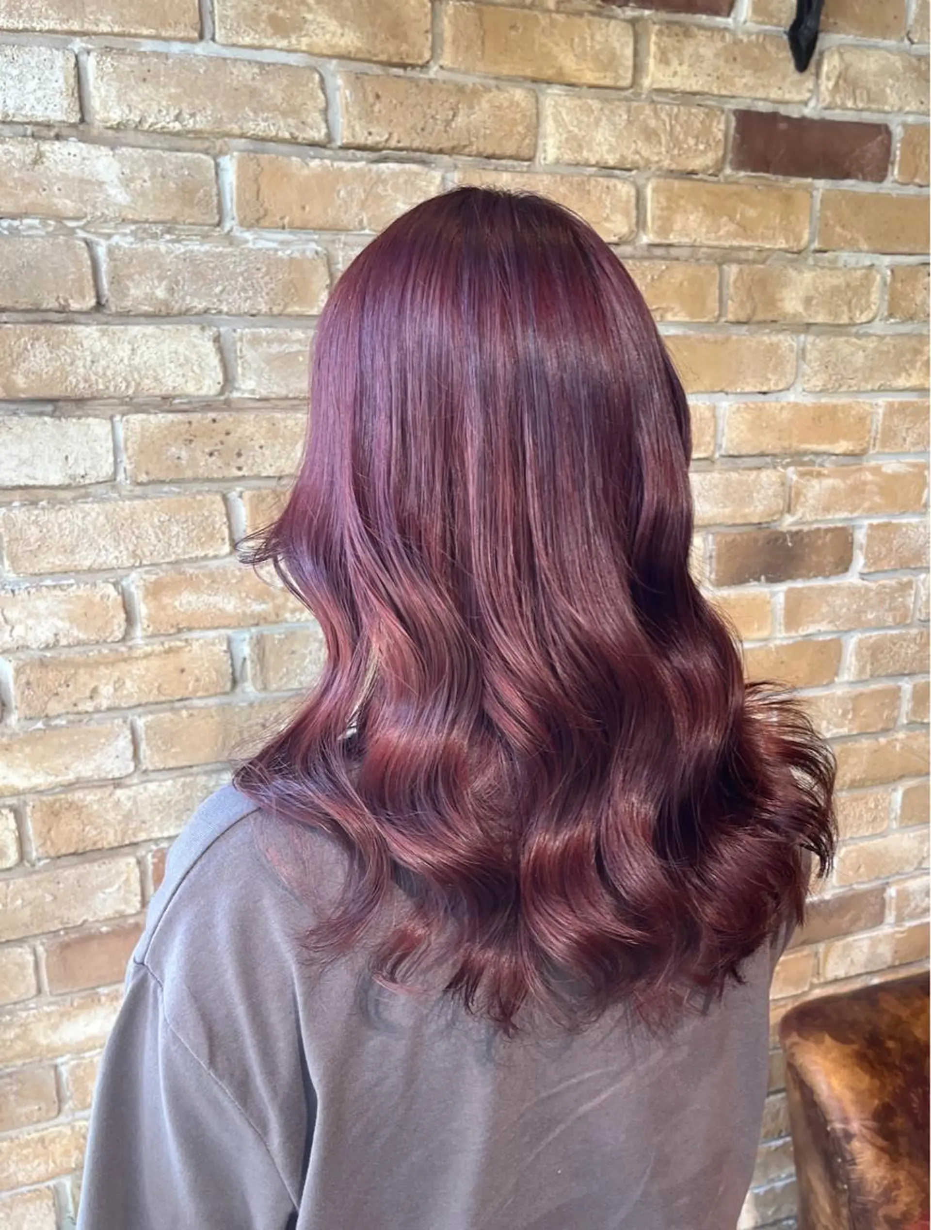 セミロング 🧡ミルクティー/ レイヤー🧡ショウナのヘアスタイル