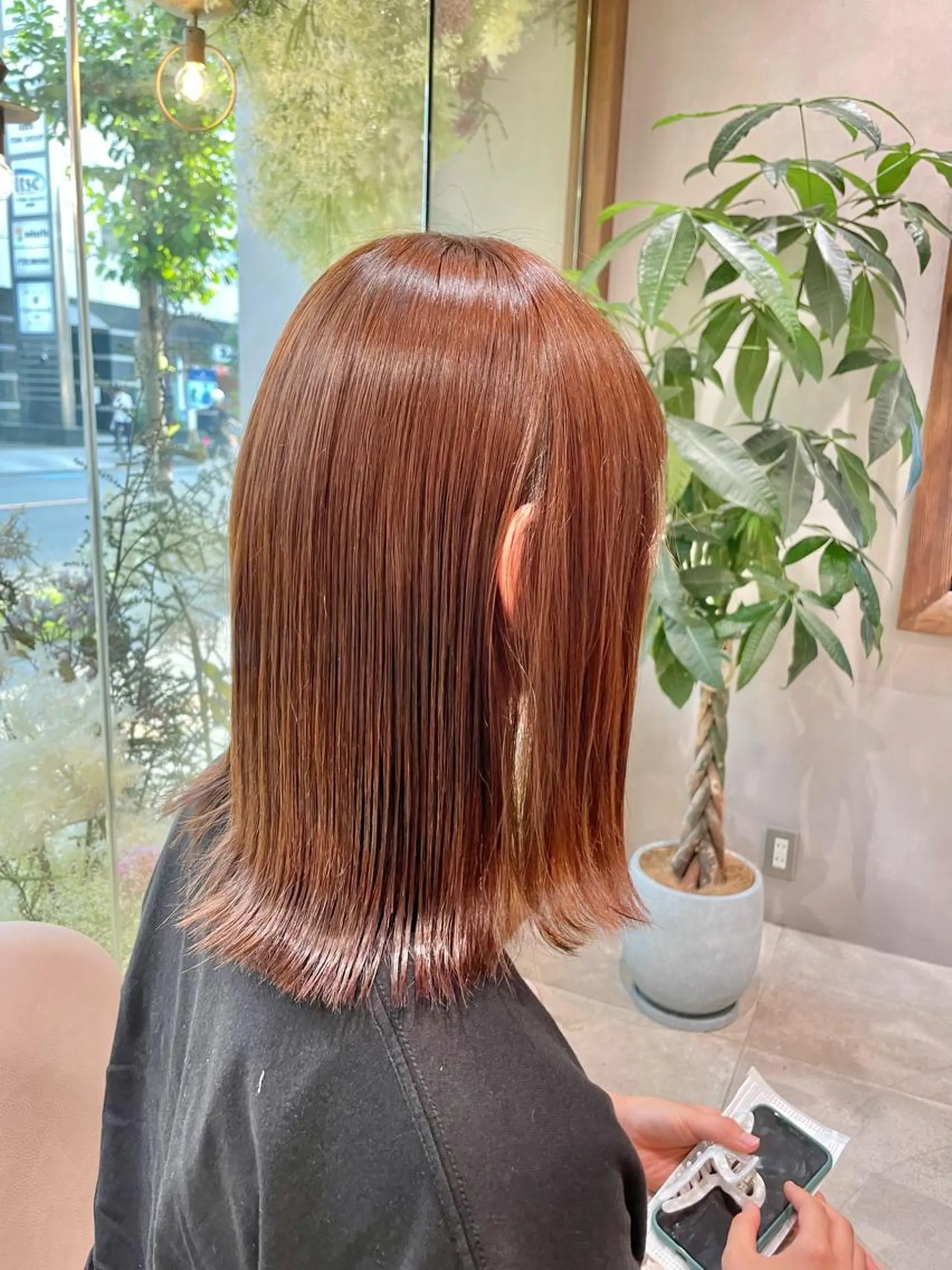 ミディアム カラー カット ヘアカラー PANOLA所属・加藤 理沙のヘアスタイル