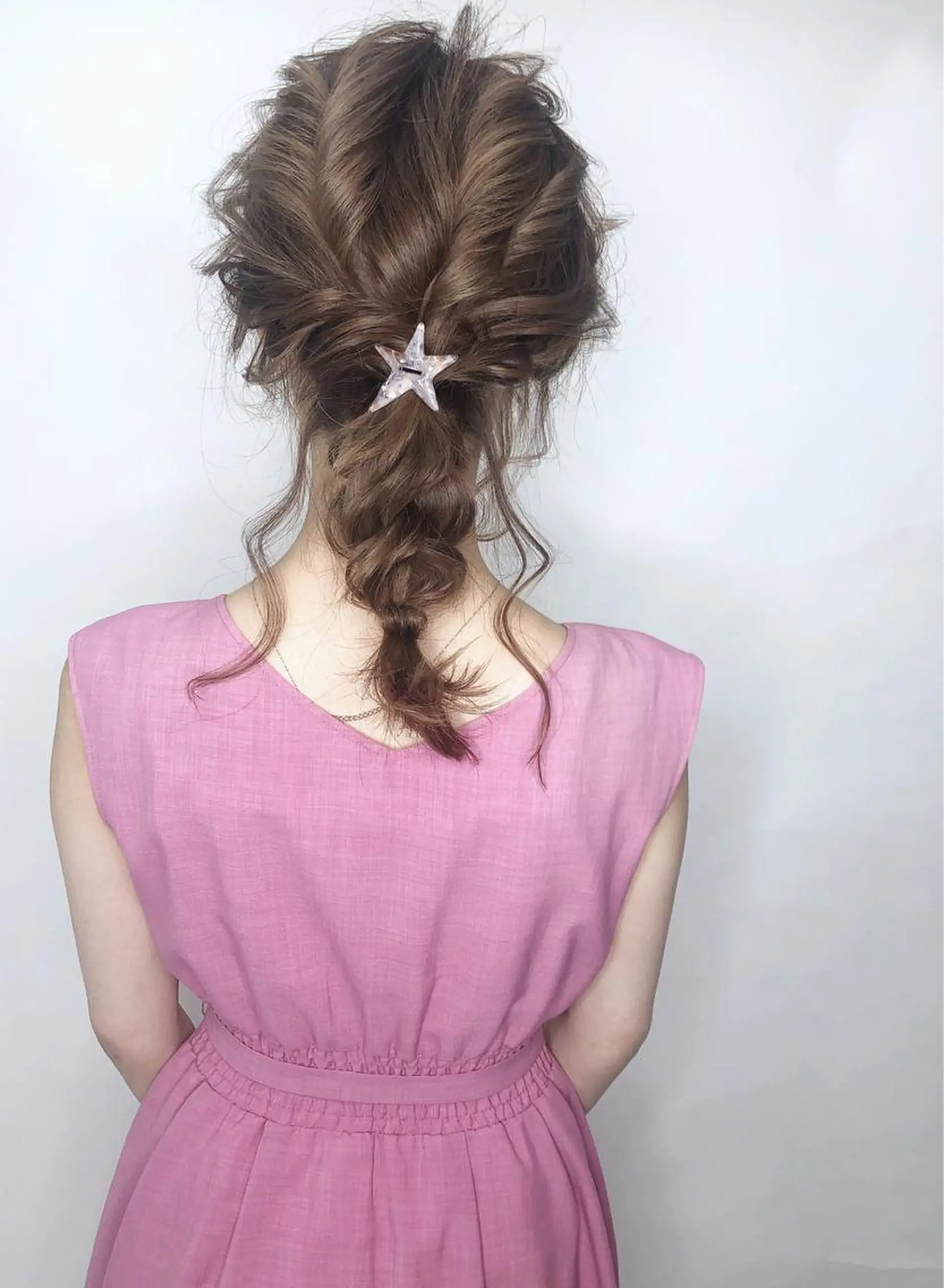 セミロング ヘアアレンジ omocha hair salon所属・大嶋 伸吾のヘアスタイル