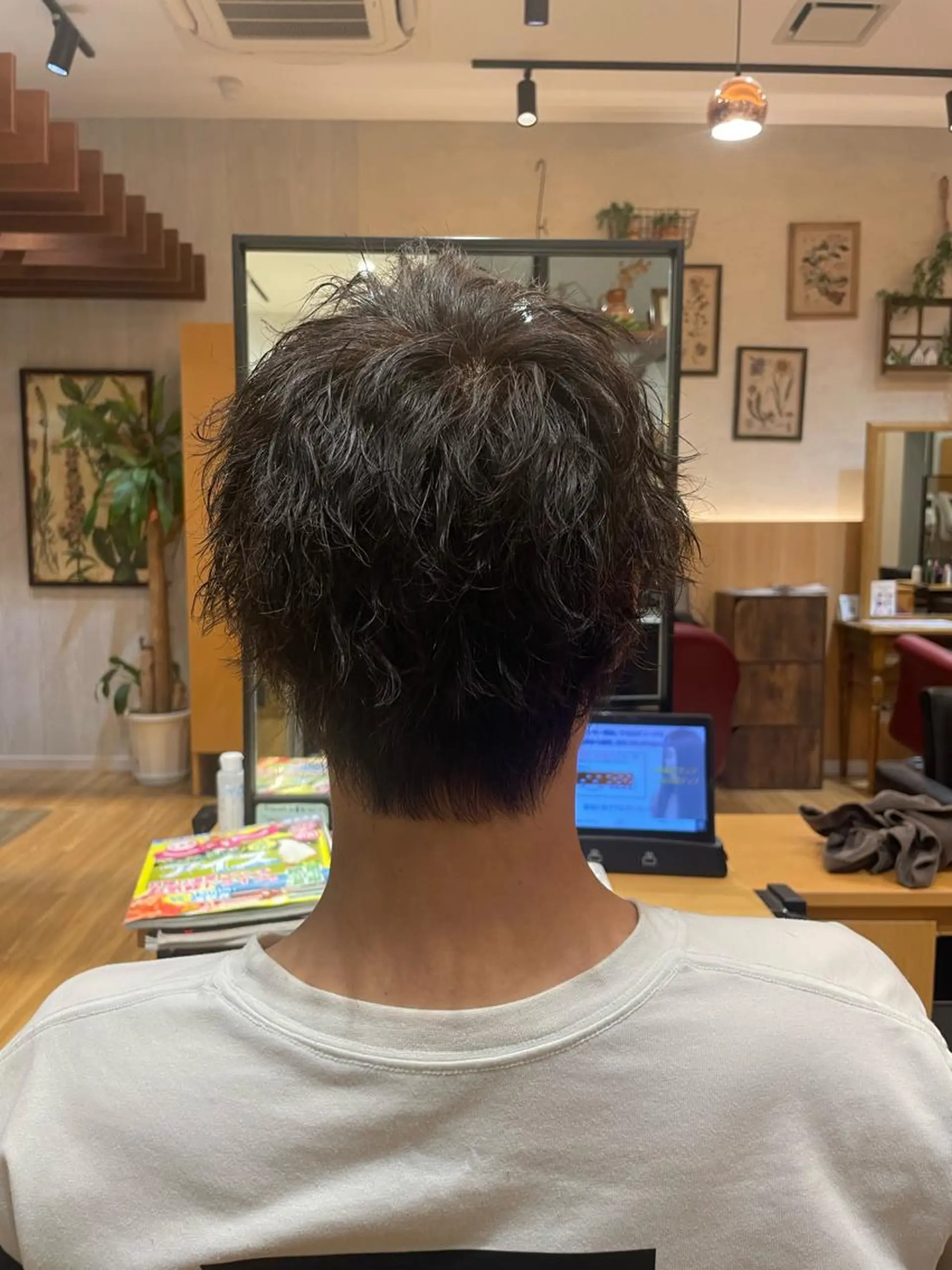 パーマ メンズ WE RULE 札幌店 【ウィールール 札幌店】所属・✨️大人ショート 髙橋朋花のヘアスタイル