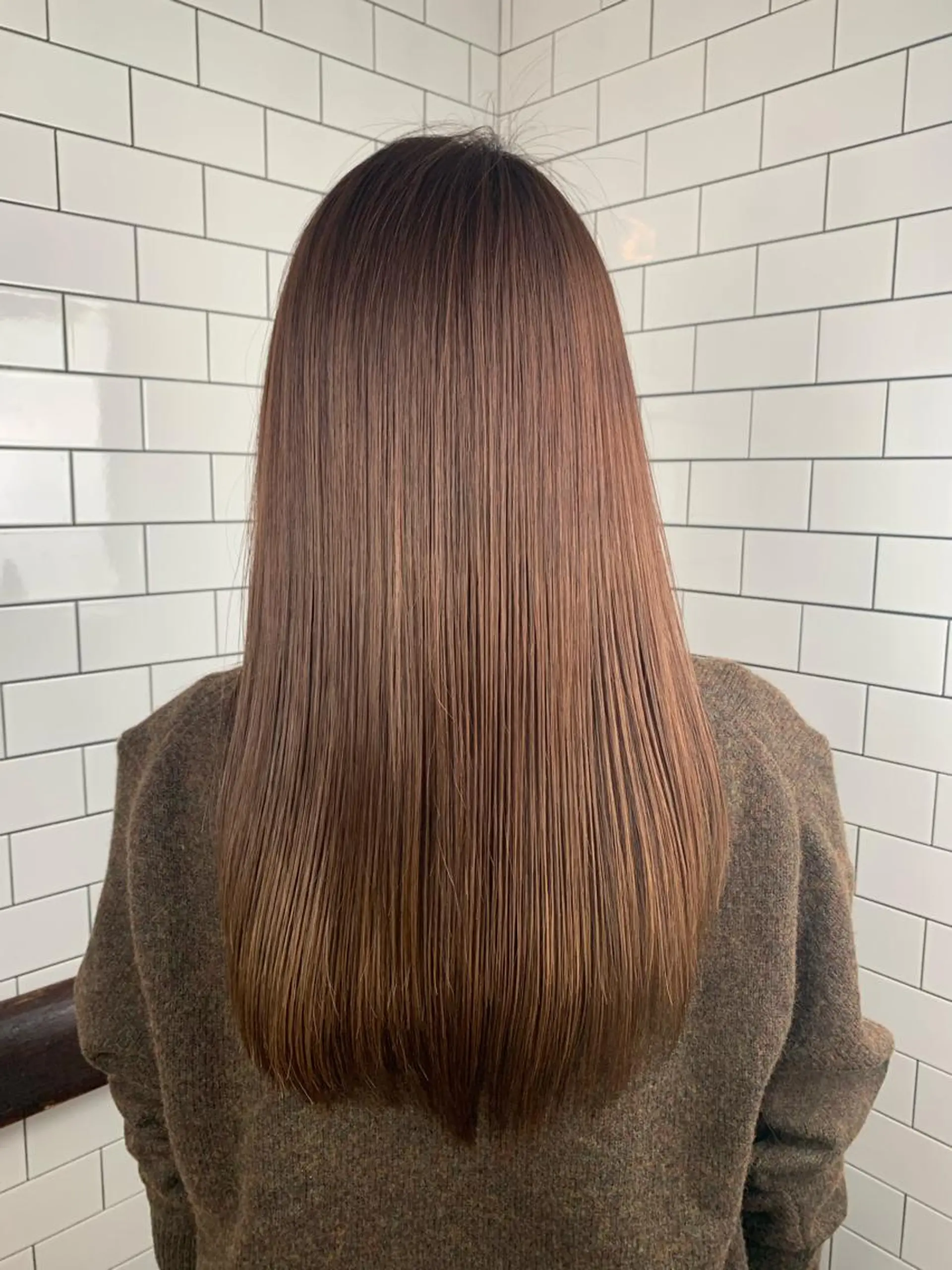 ロング トリートメント 酸熱トリートメント カット トリートメント 妙見 知洋のヘアスタイル