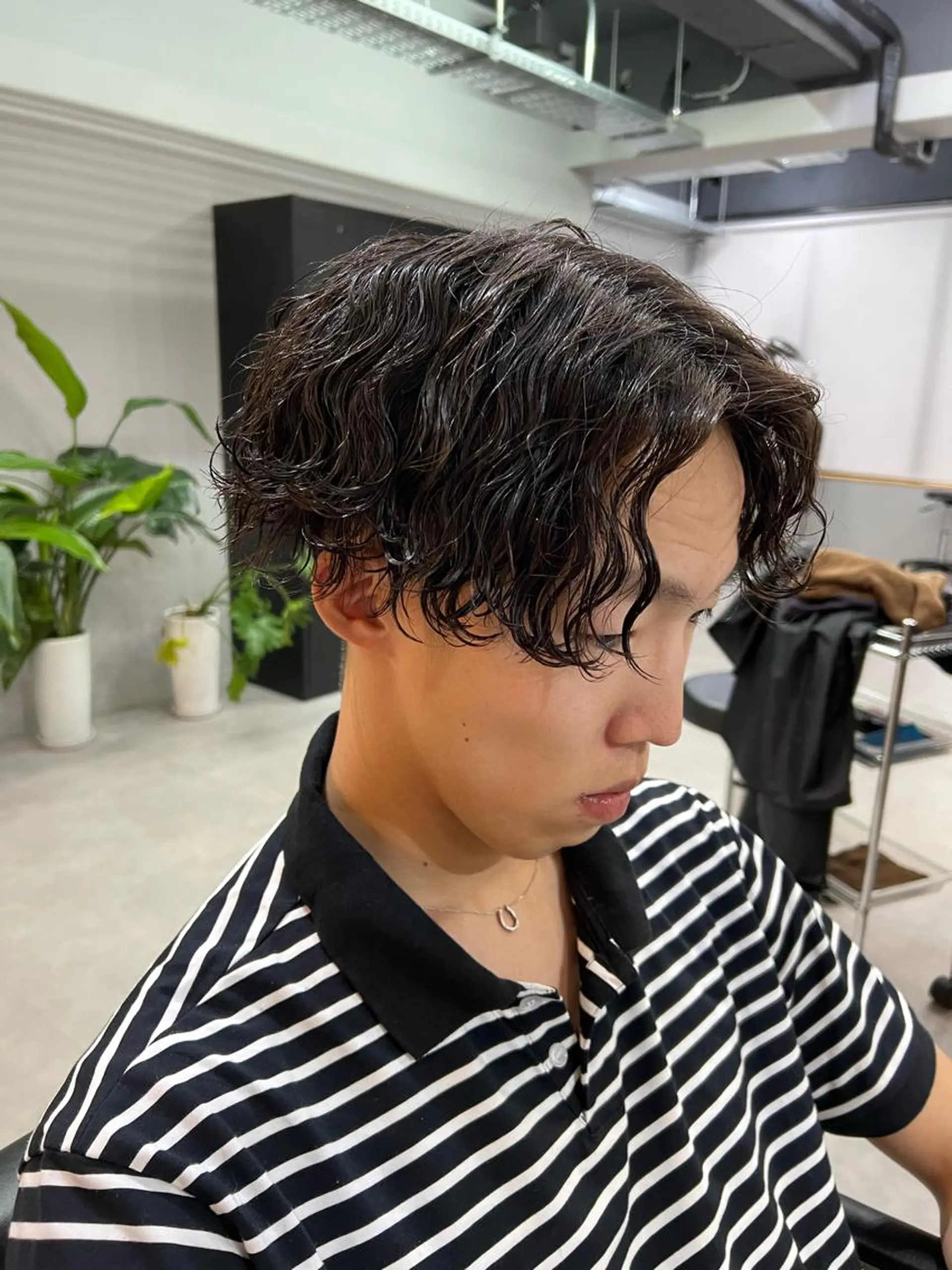 パーマ カット パーマ 金子勇希🔥パーマ 比率90%以上🔥のヘアスタイル