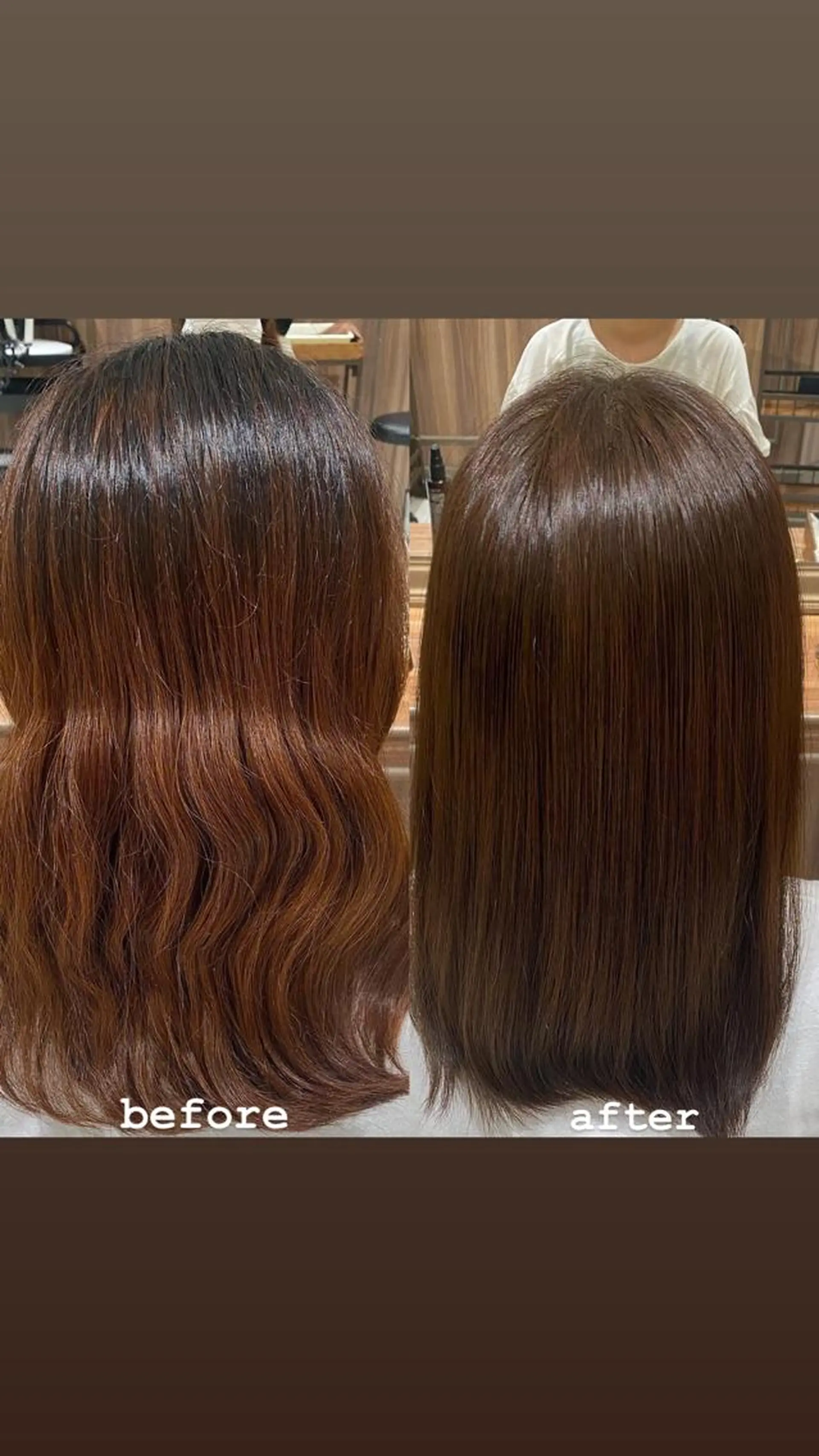 ロング カット 縮毛矯正 ラフィス池袋所属・✨韓国スタイル特化 ✨ﾊﾙｶ✨️のヘアスタイル