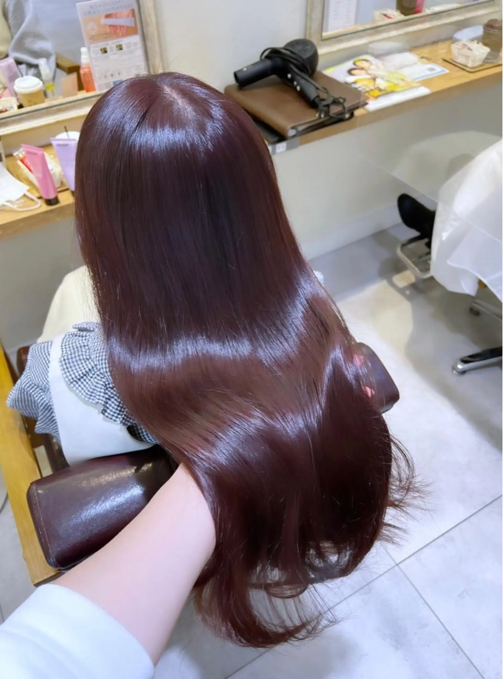 ロング カラー カット ヘアカラー 韓国ヘア×髪質改善 /yoshikaのヘアスタイル