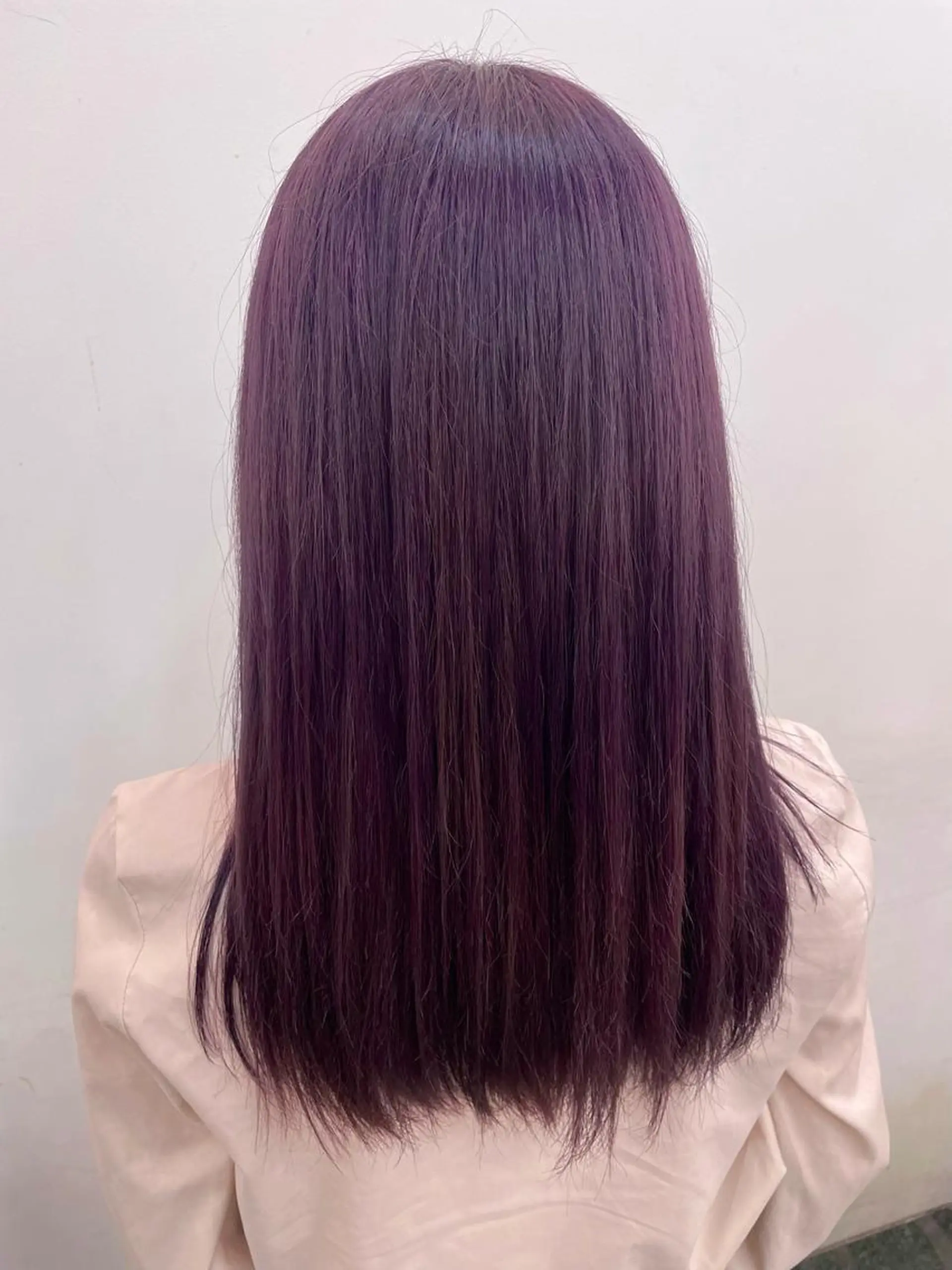 ロング カラー 🎀透明感×ちゅるん ピンク🎀ゆきののヘアスタイル