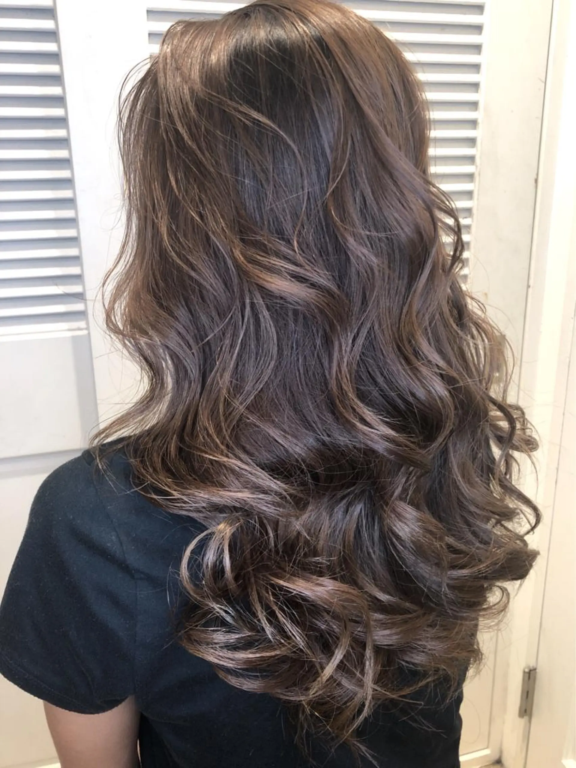 ロング ヘアカラー 南都 良太のヘアスタイル