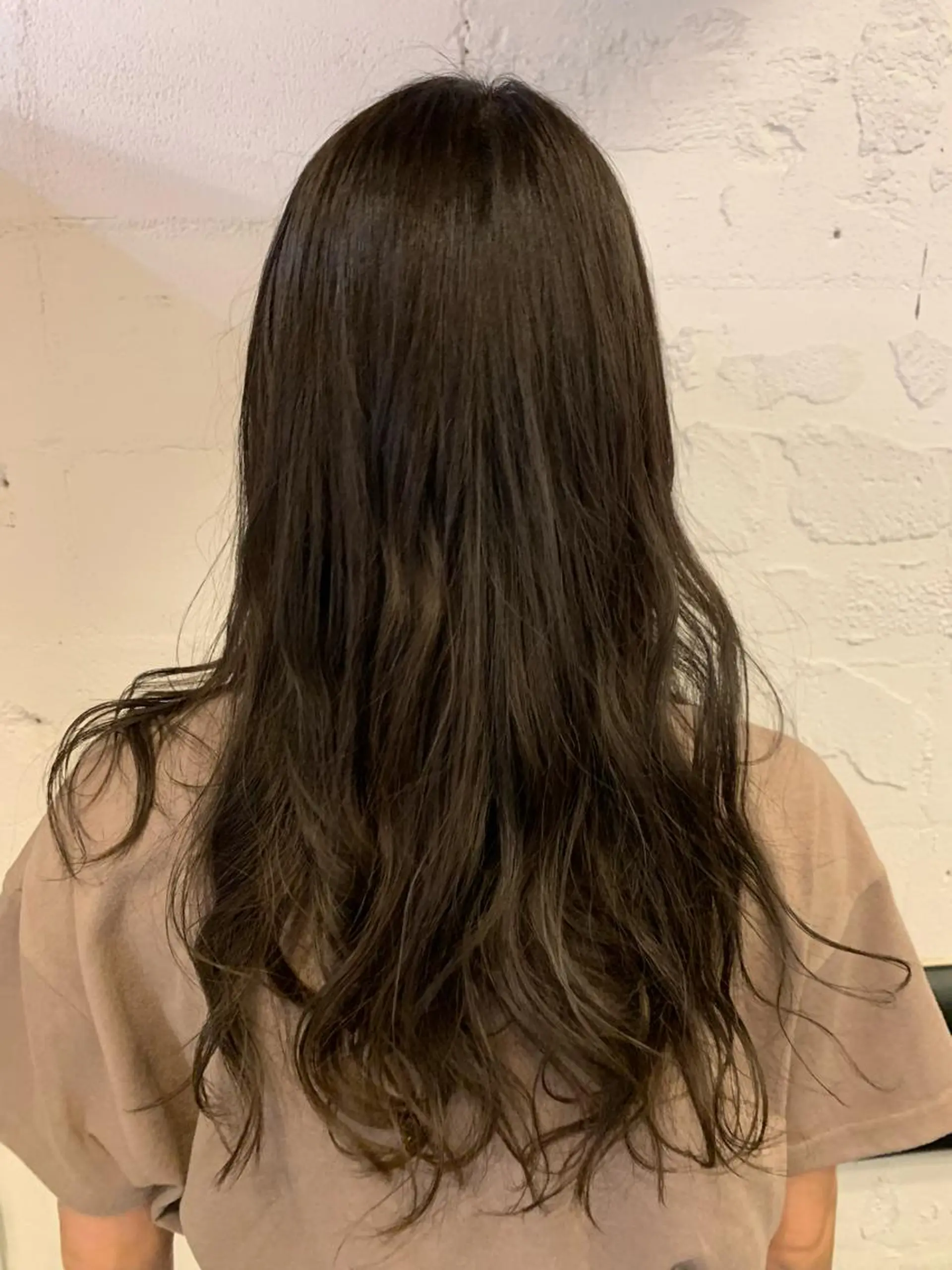 ロング アッシュ アッシュグレー ロング 髪質改善🌈 tomomiのヘアスタイル
