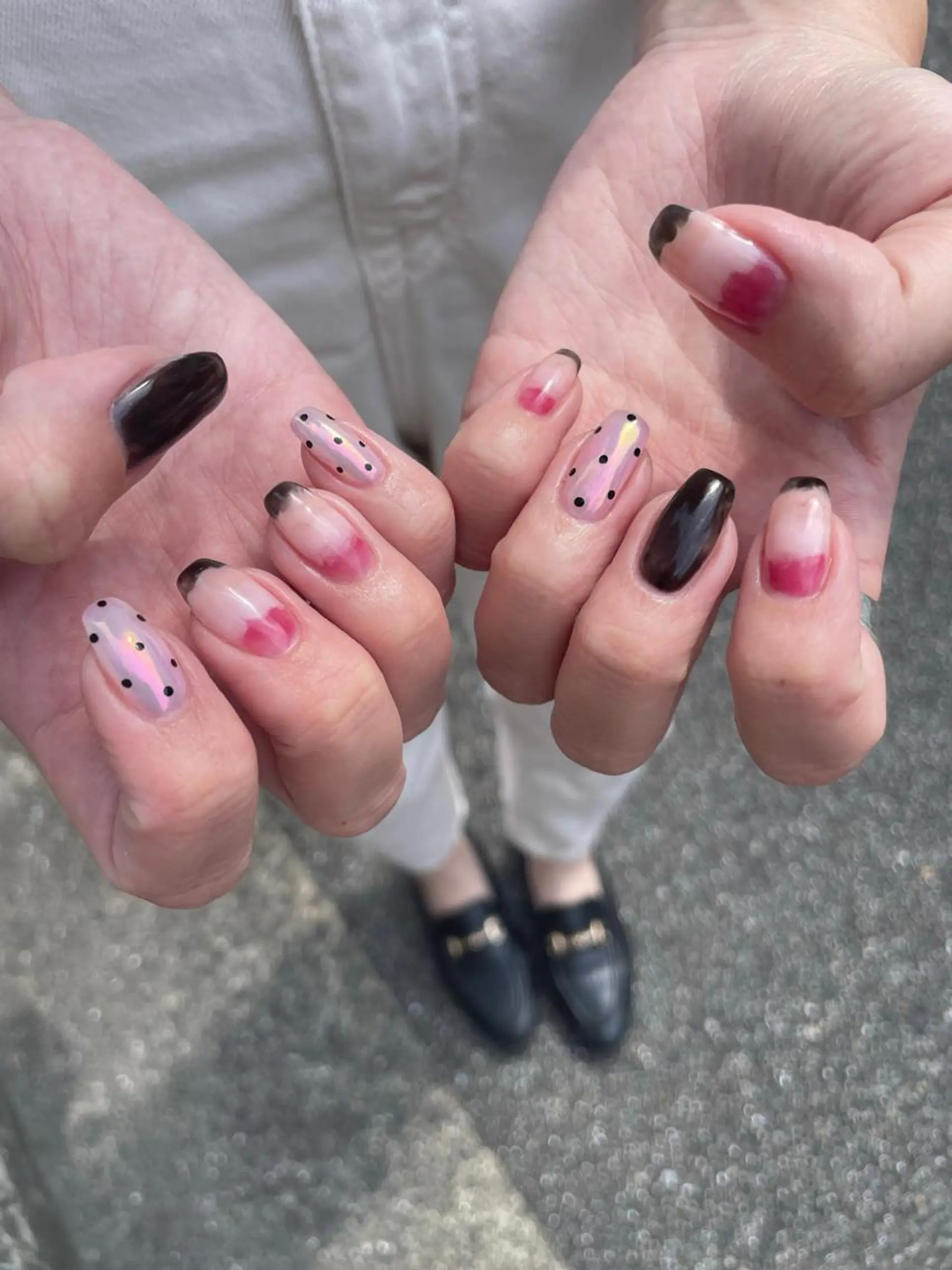 ネイル ハンドネイル 岩山 直子のネイルデザイン