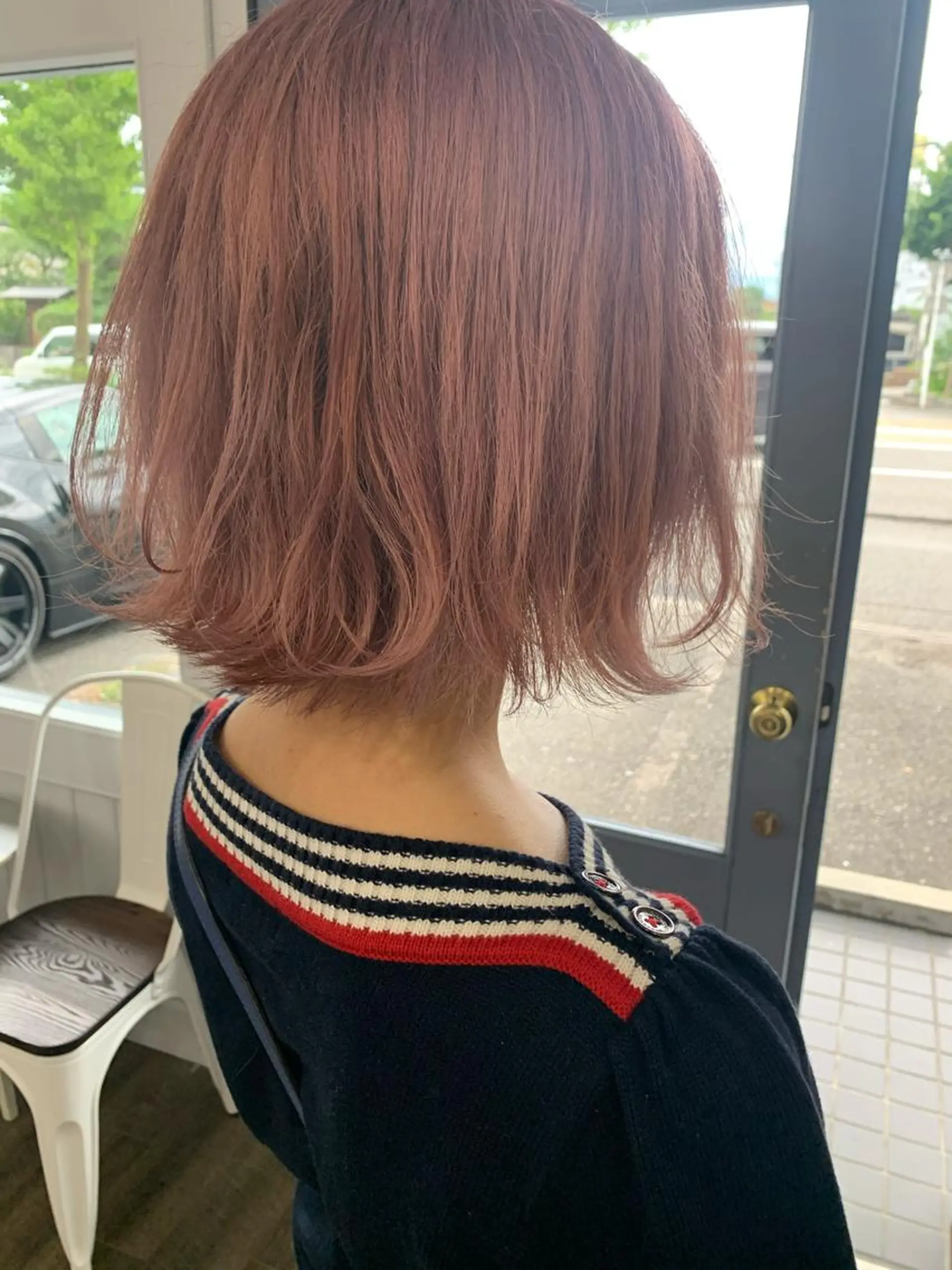 ミディアム 舘谷 愛莉のヘアスタイル