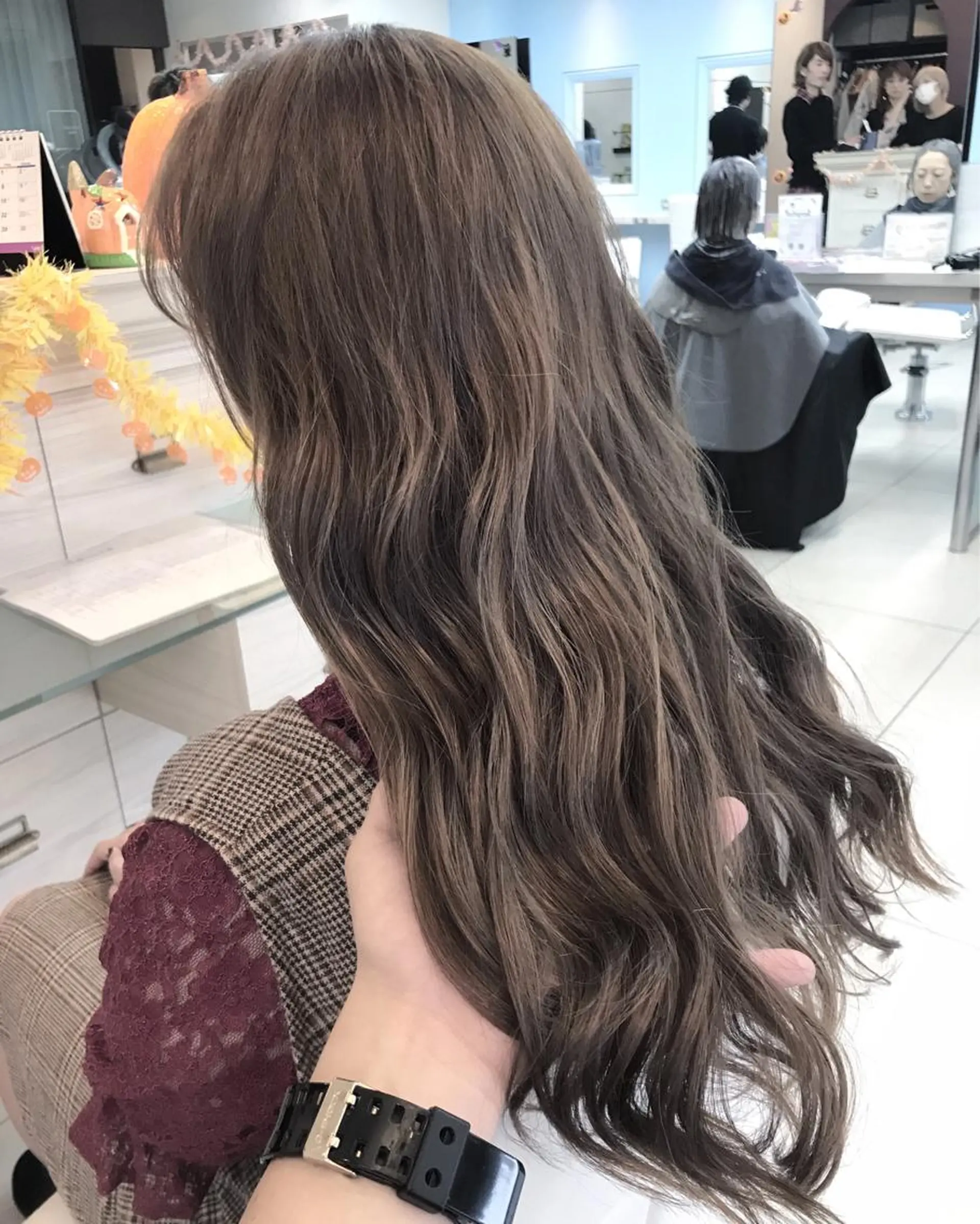 ロング カラー イルミナカラー ヘアカラー どんな髪の悩みも解決 します✨田嶋俊一✨のヘアスタイル