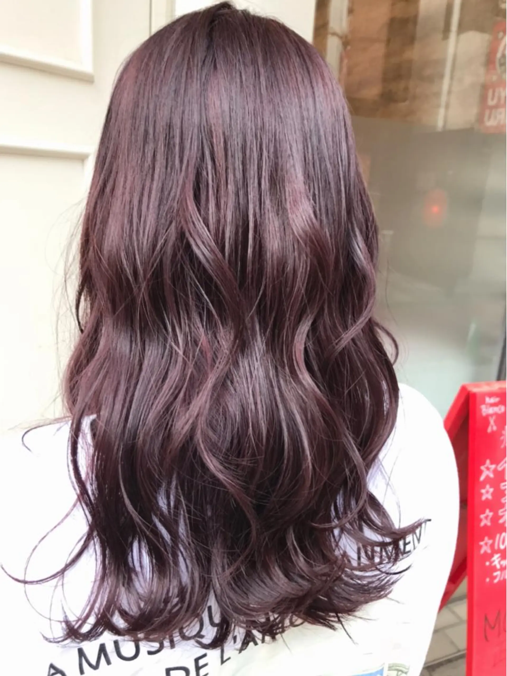 セミロング ヘアカラー Blanco 村松 美里のヘアスタイル