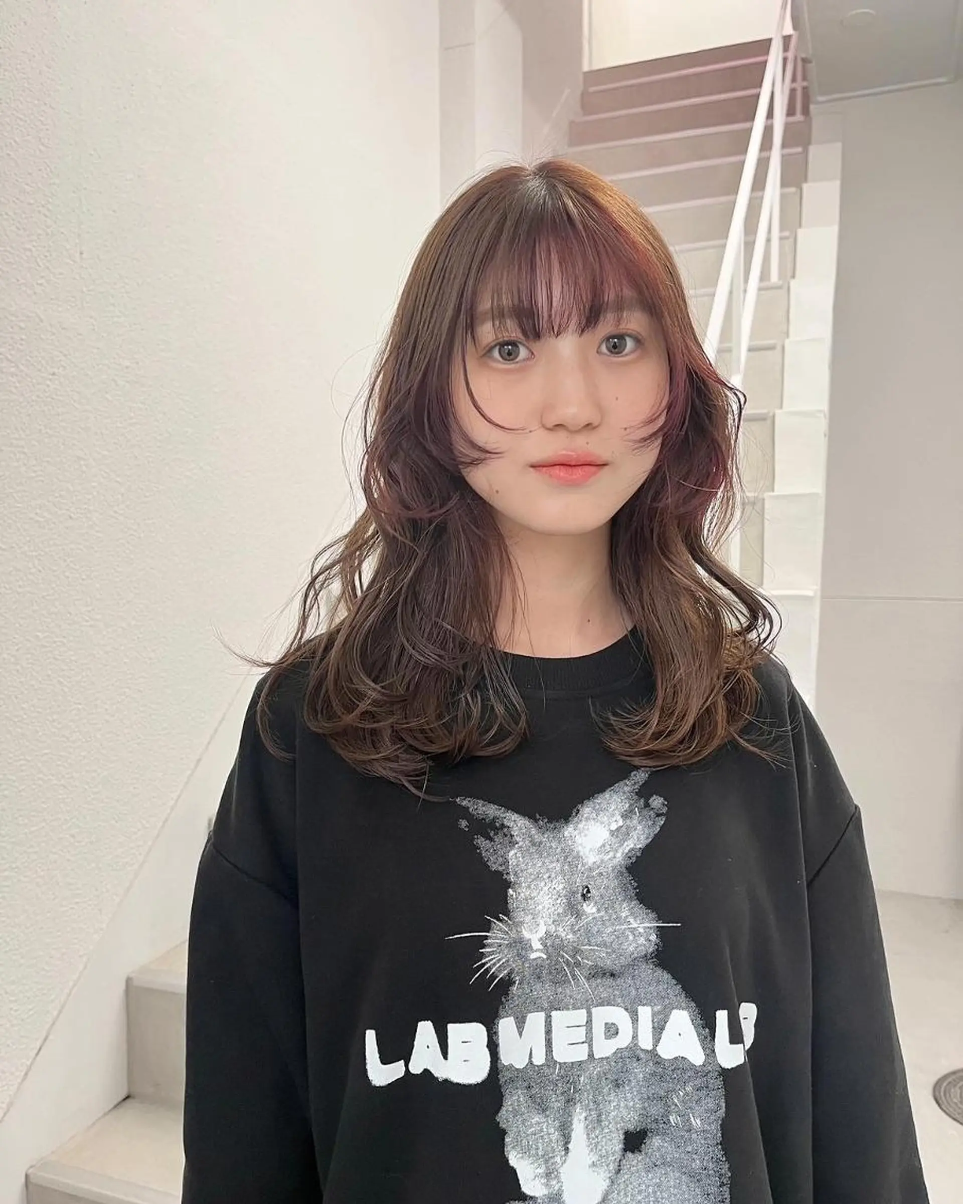 ミディアム カラー カット ヘアカラー IROW/イロウ天神 大名店 yamaのヘアスタイル