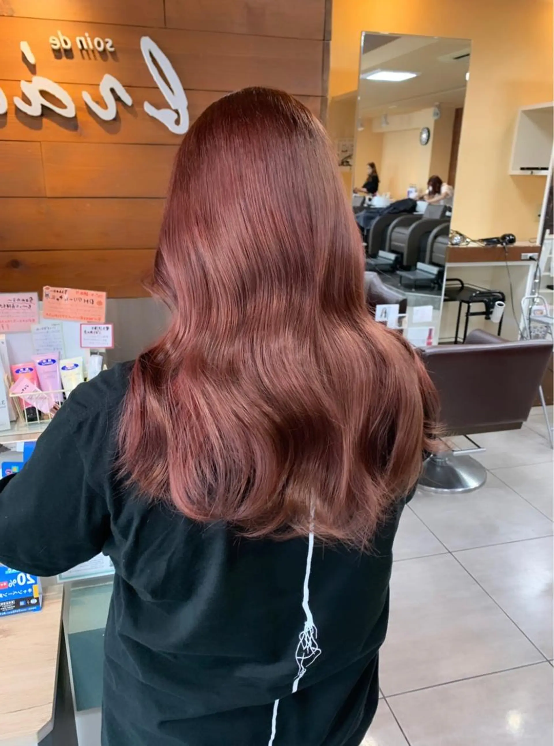 ロング カット ヘアカラー トリートメント 🫧艶髪カラー🫧 森本くるみのヘアスタイル