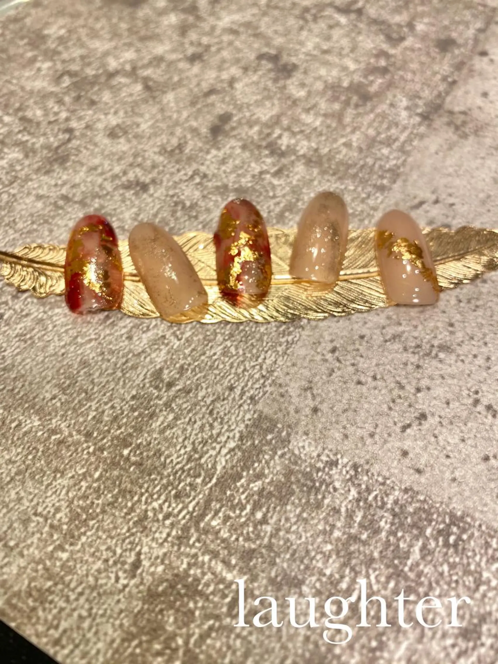 ネイル ハンドネイル laughter nailのネイルデザイン