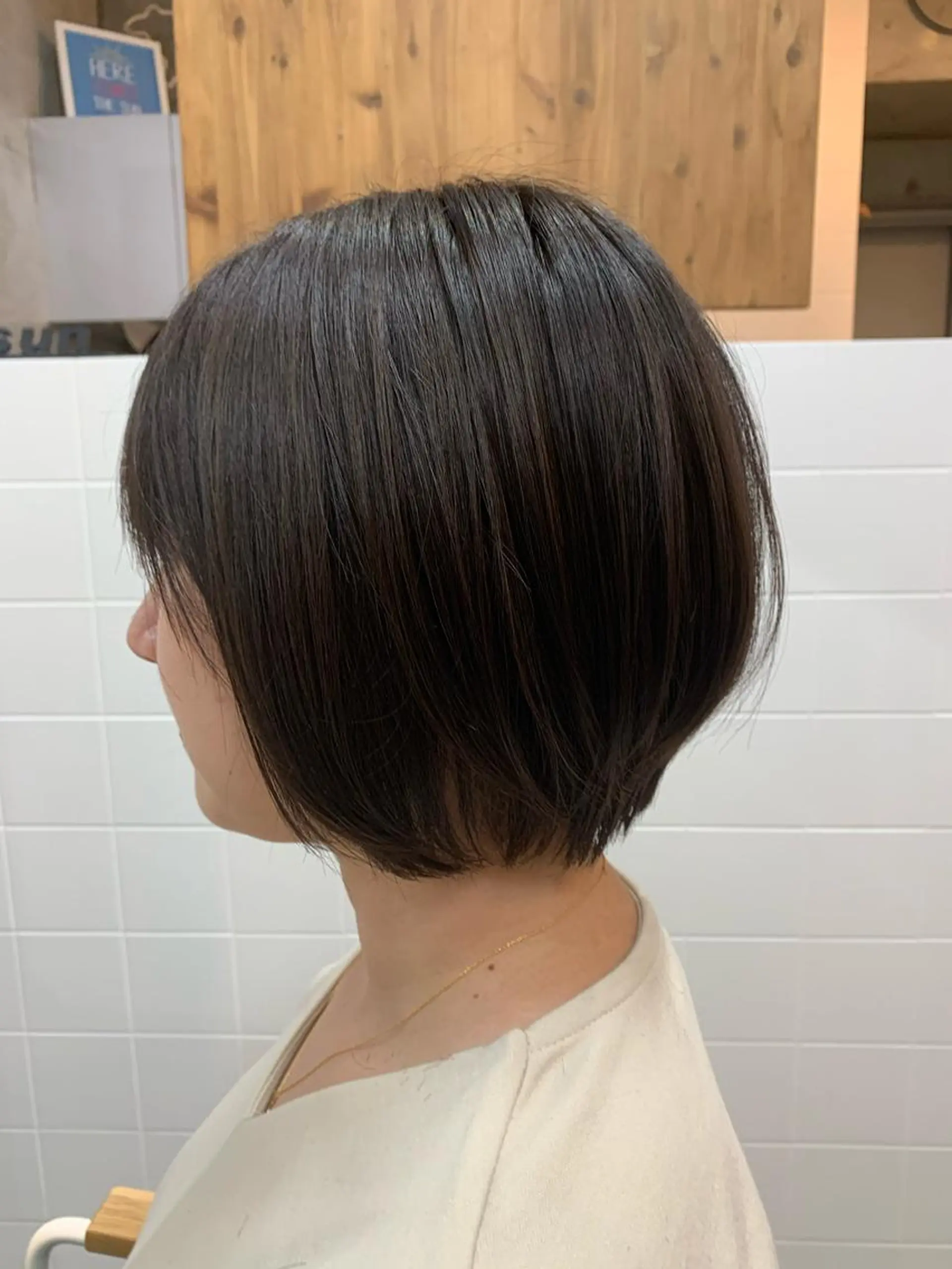 ショート ショートボブ ボブ ショートヘア B.sun所属・鈴木 りなのヘアスタイル
