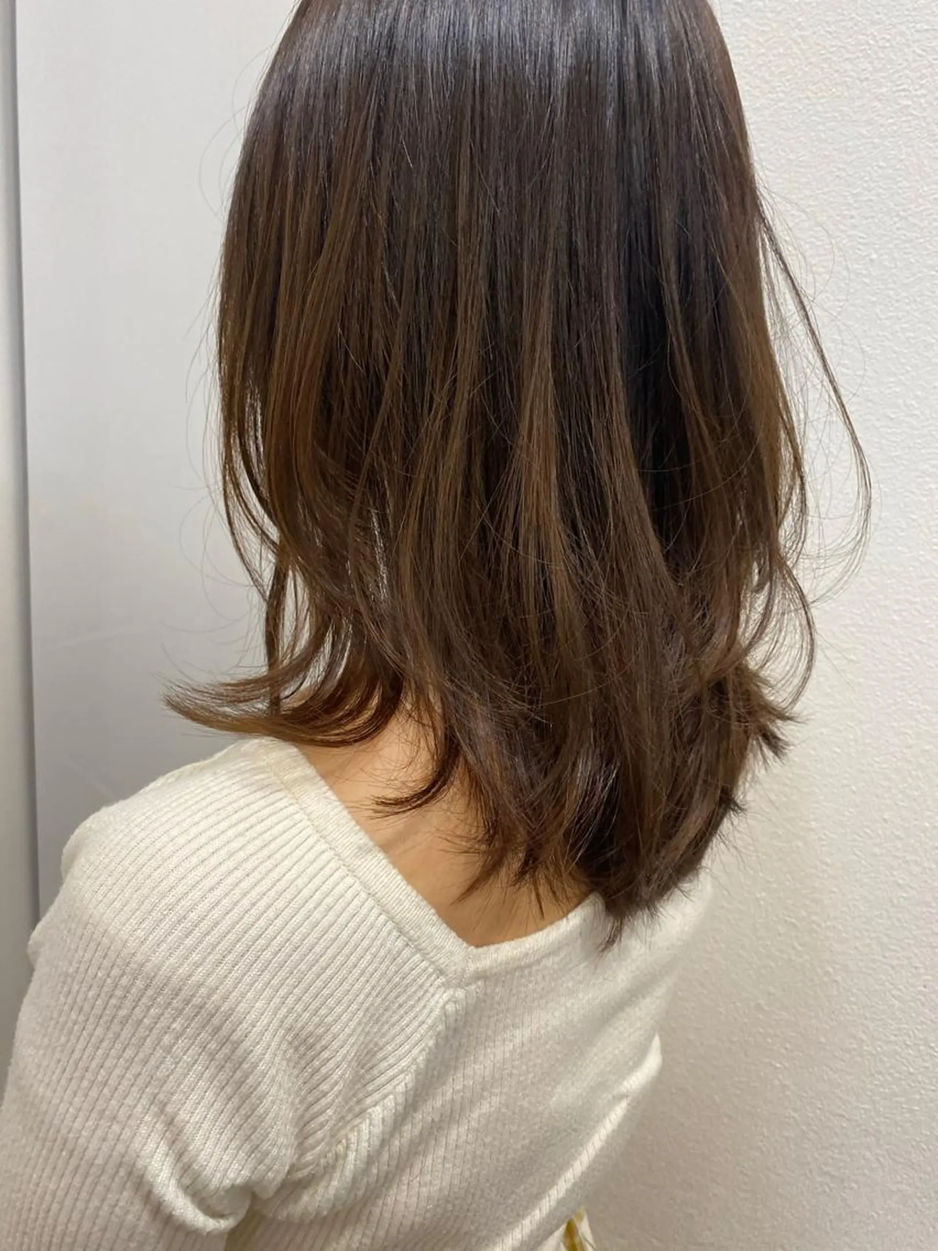 ミディアム レイヤーカット 🌟ショート/シ ョートボブ/岡田🌟のヘアスタイル