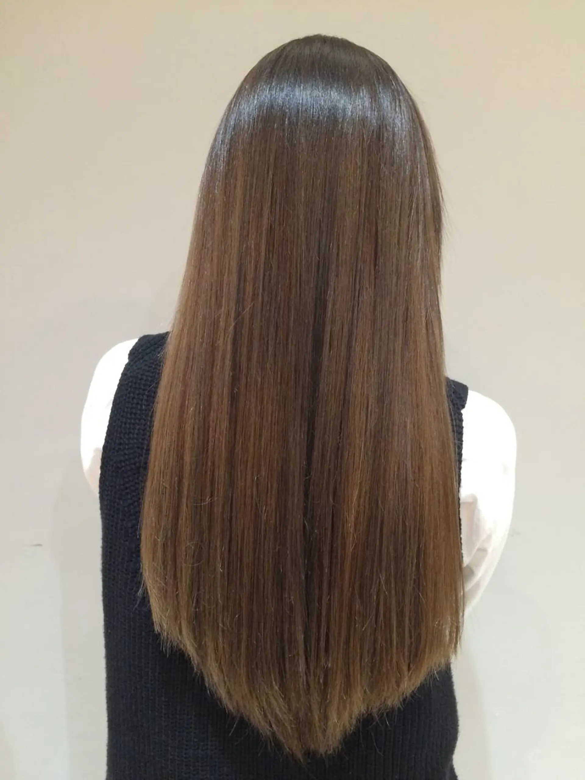 ロング カラー アッシュ グラデーションカラー 鈴木 沙羅のマツエク・マツパデザイン