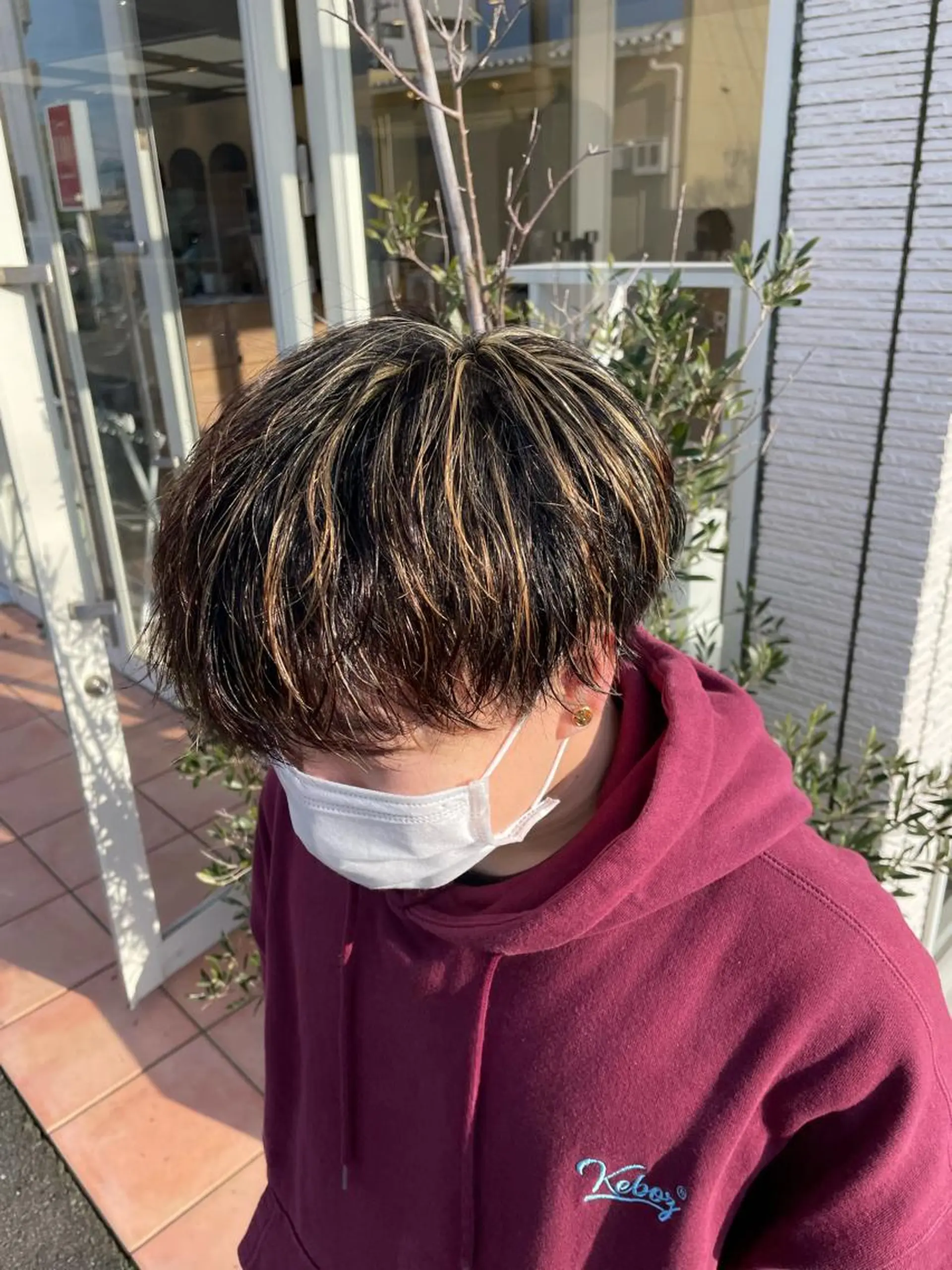 ショート カラー パーマ ヘアアレンジ メンズ カット 7月末まで予約可能/ ヤマモト モエのヘアスタイル