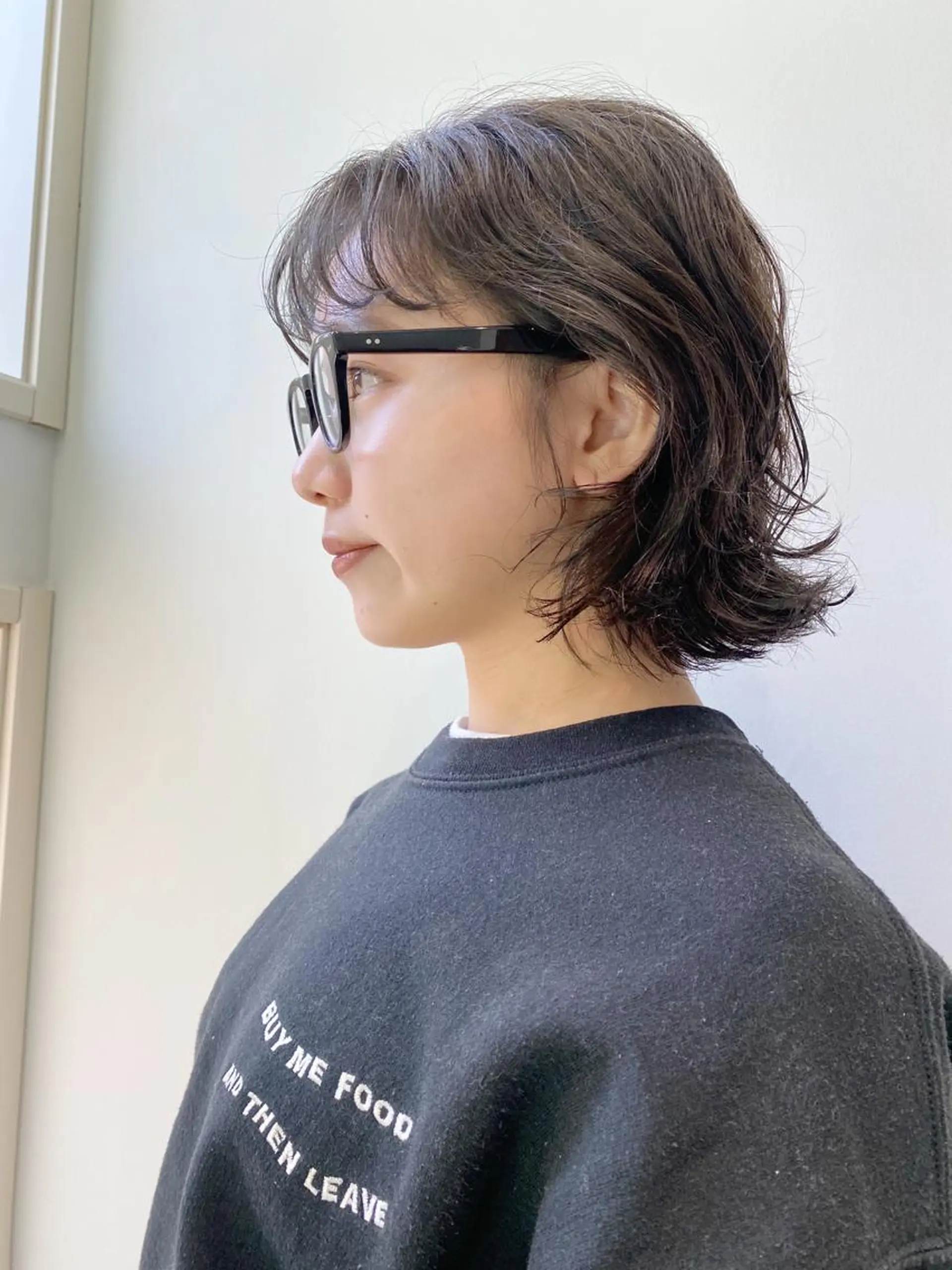 ショート カラー パーマ 透明感カラー Nancy所属・束感まつげ❤︎ あみのマツエク・マツパデザイン