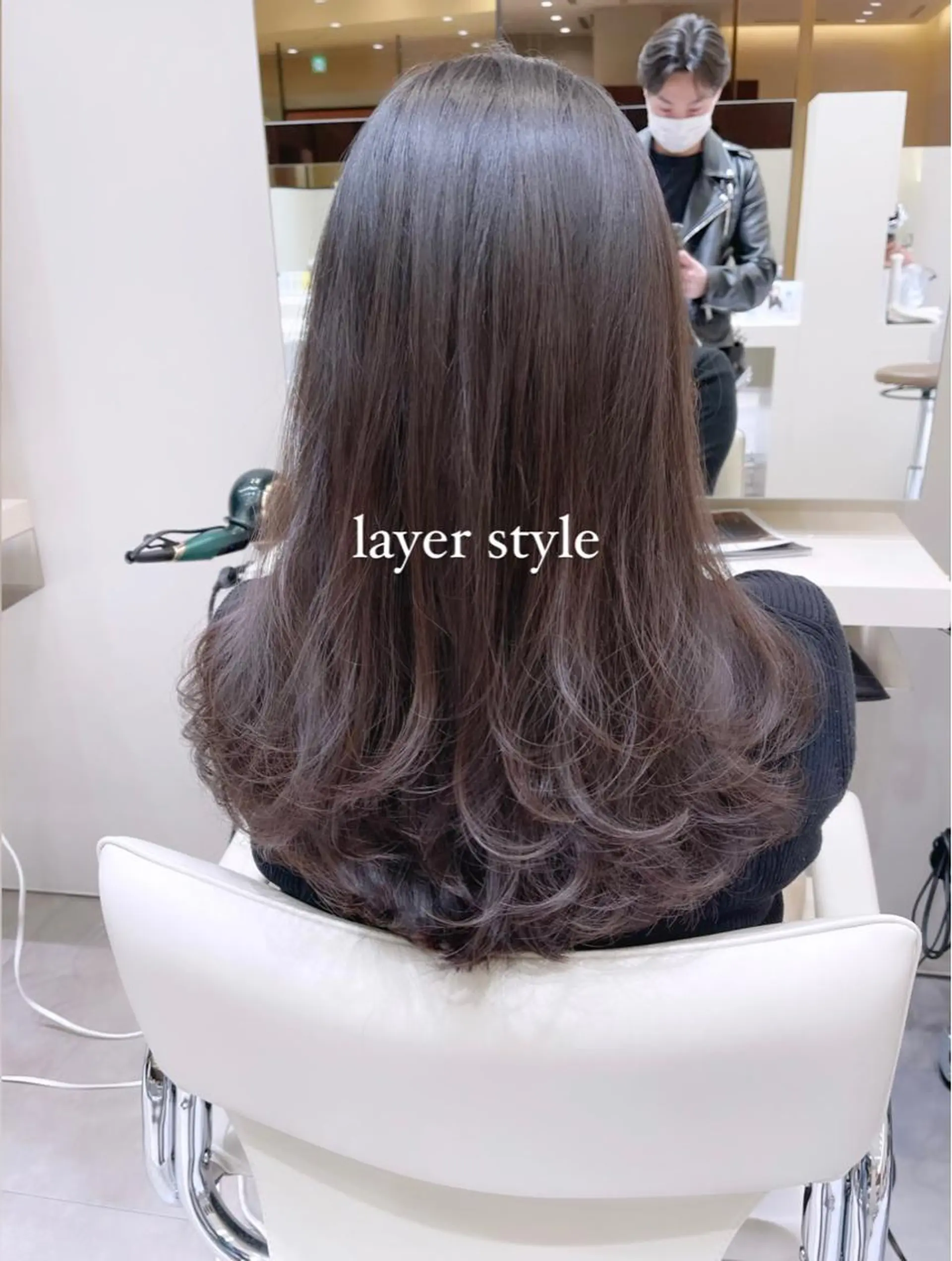 ロング カット トリートメント corso by K-two所属・k-two top stylist 林原のヘアスタイル