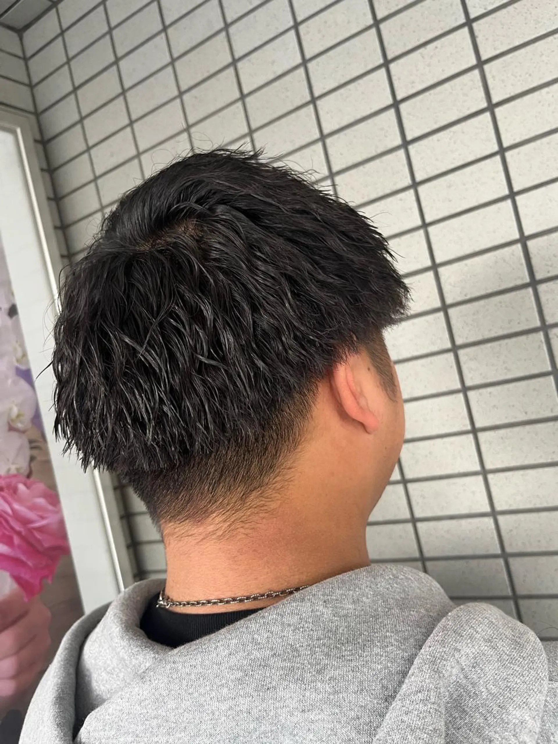 パーマ メンズ カット hairLOOP所属・西院LOOP sayakaのヘアスタイル