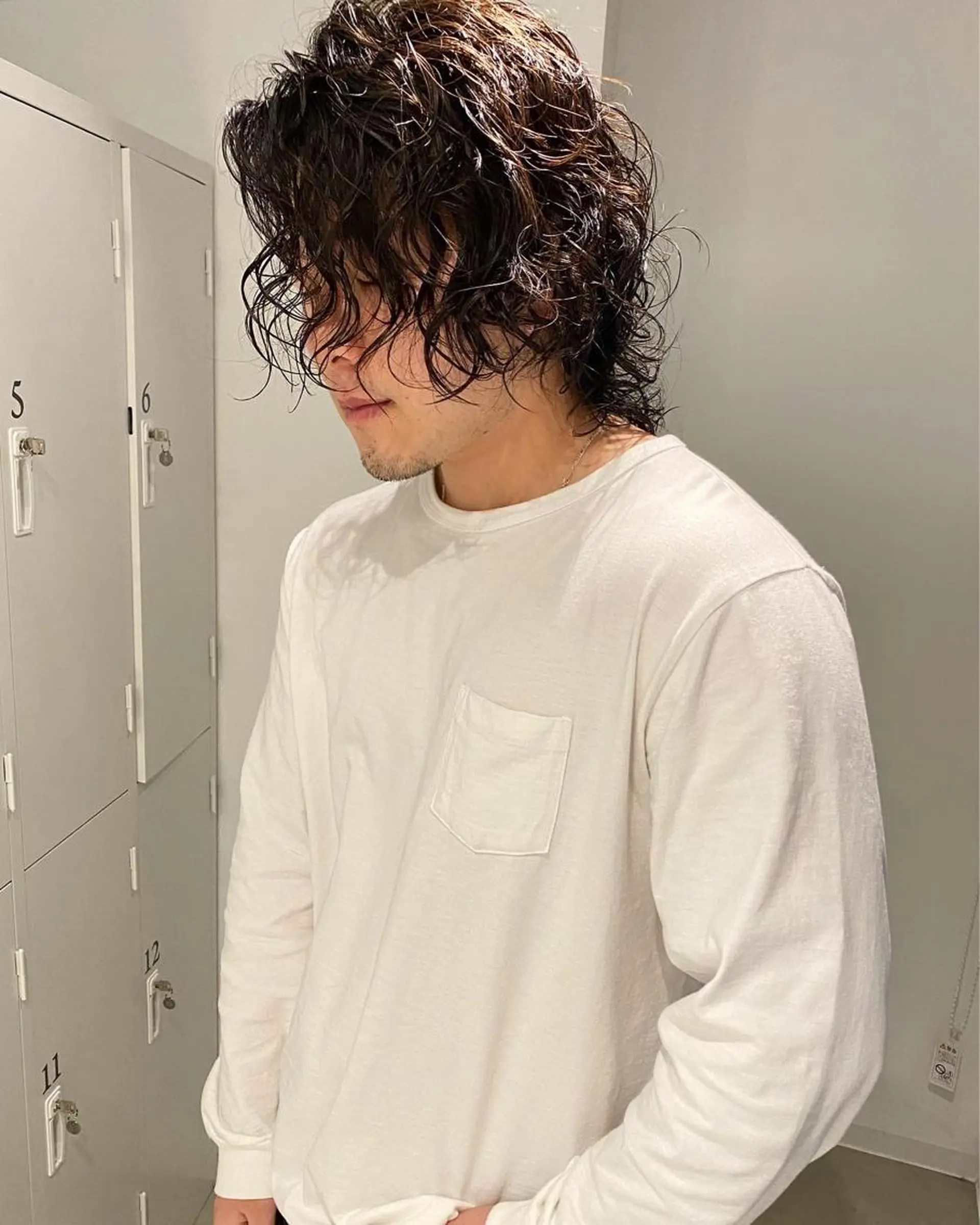 メンズ カット パーマ トリートメント 【代表】 辻龍樹のヘアスタイル