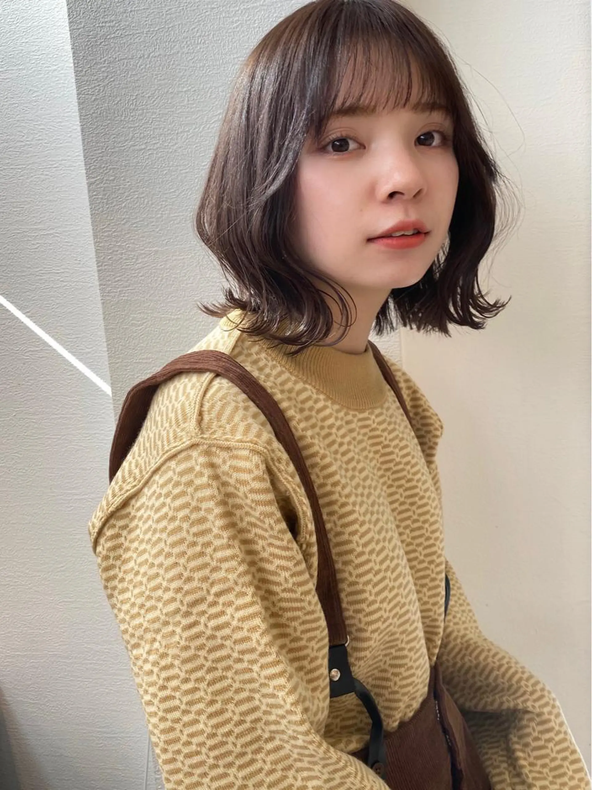 ショート ボブ レイヤーと顔まわり 大好き❣️関口拓馬のヘアスタイル