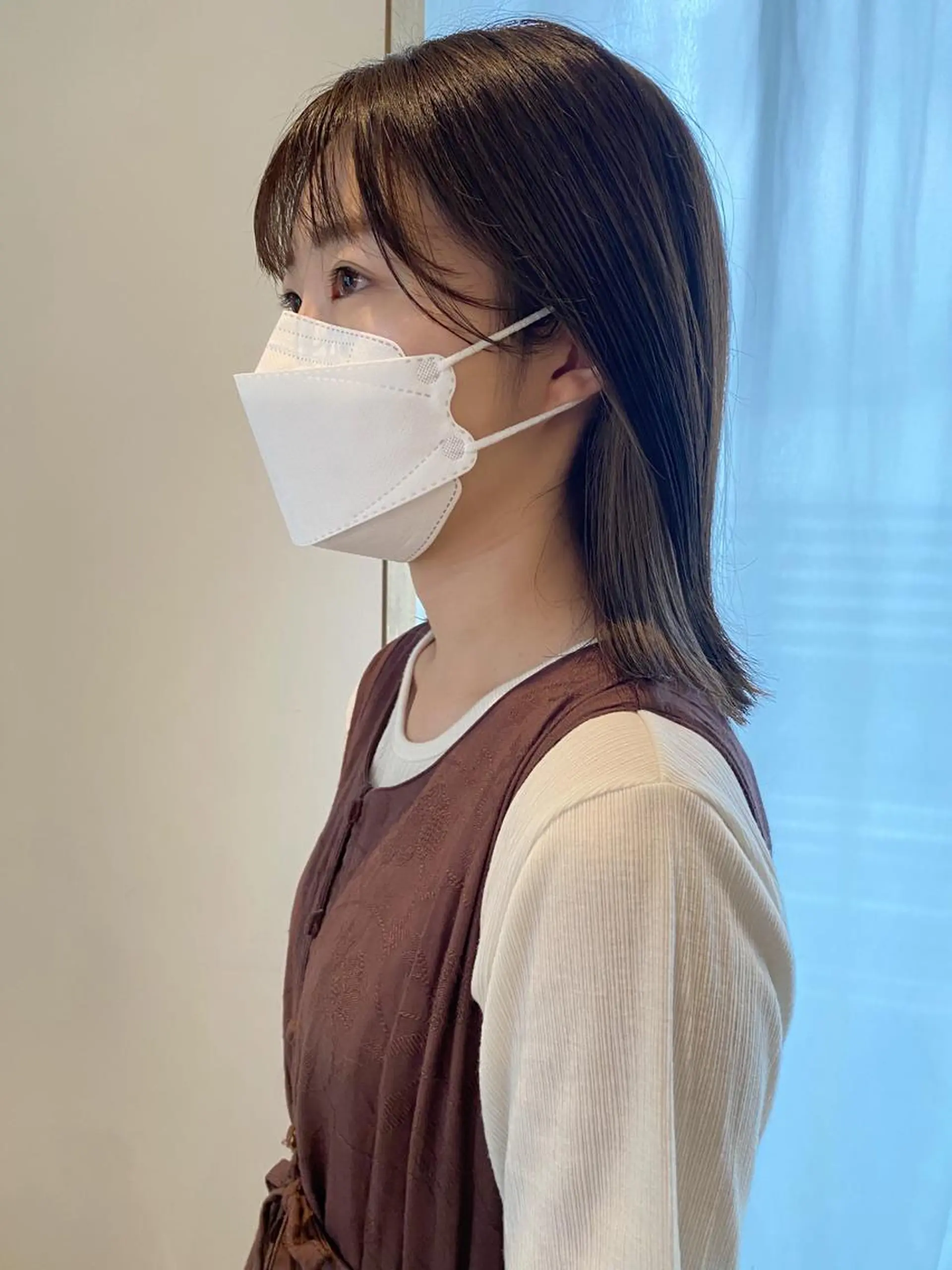 ミディアム カラー ヘアアレンジ Nancy所属・束感まつげ❤︎ あみのマツエク・マツパデザイン