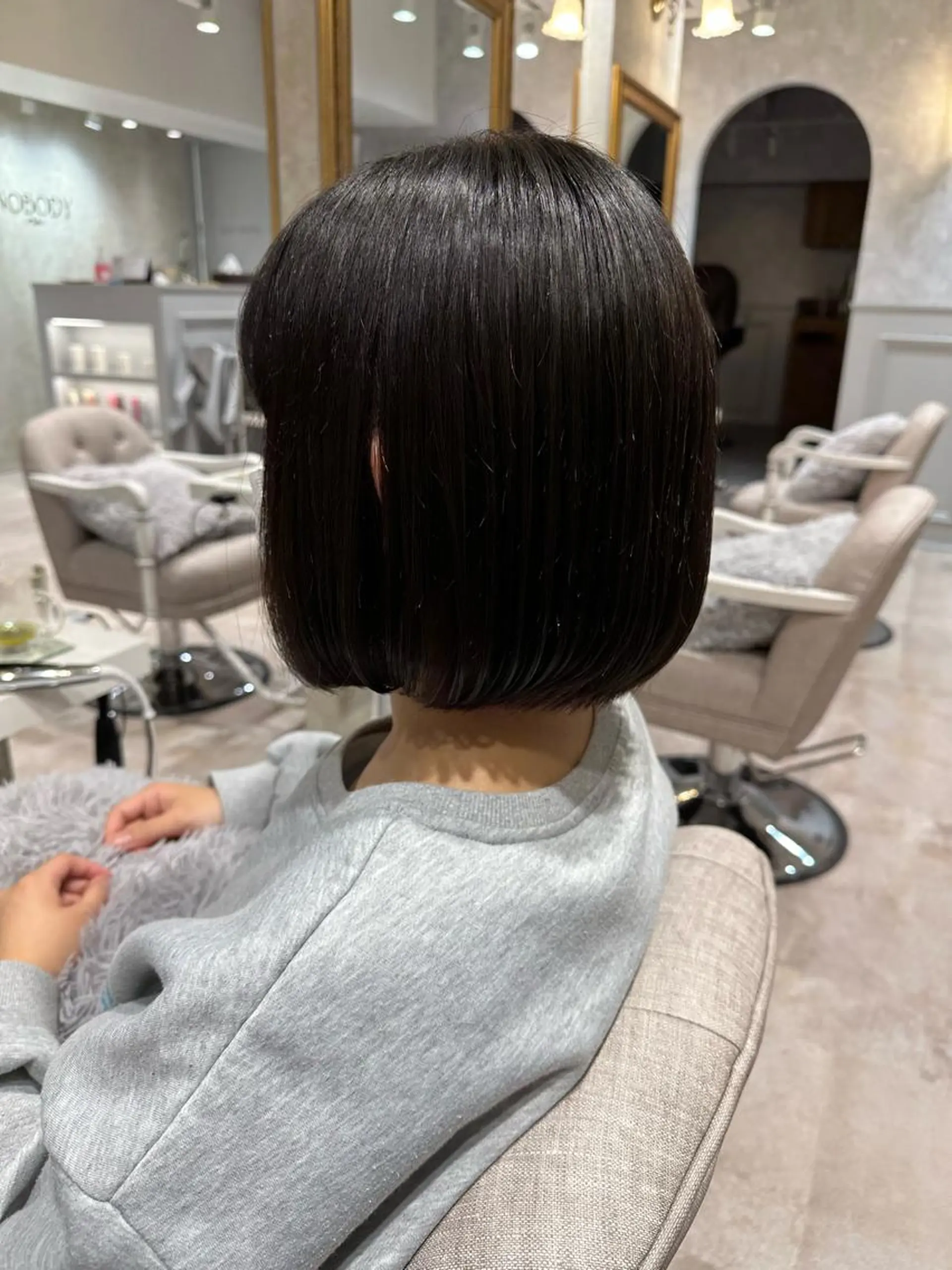 ミディアム おのだ あやなのヘアスタイル