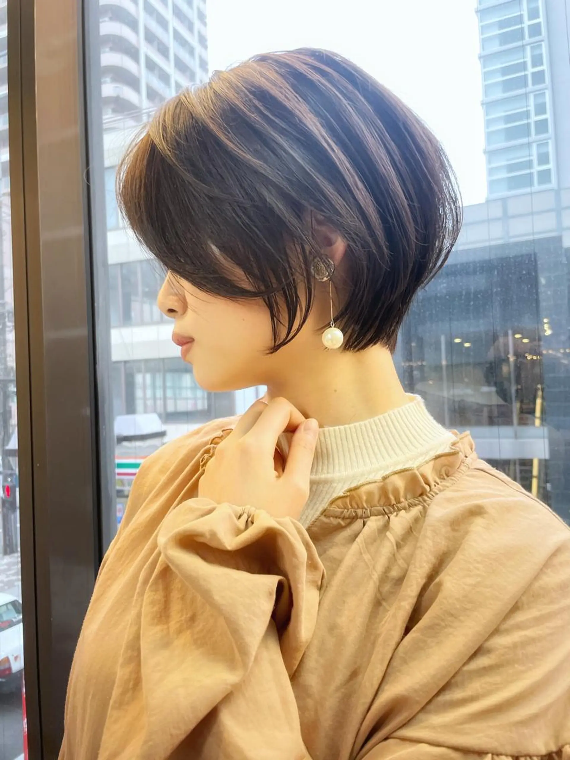 ショート ノアヘアデザイン町田店所属・似合わせ特化 國吉真弥のヘアスタイル