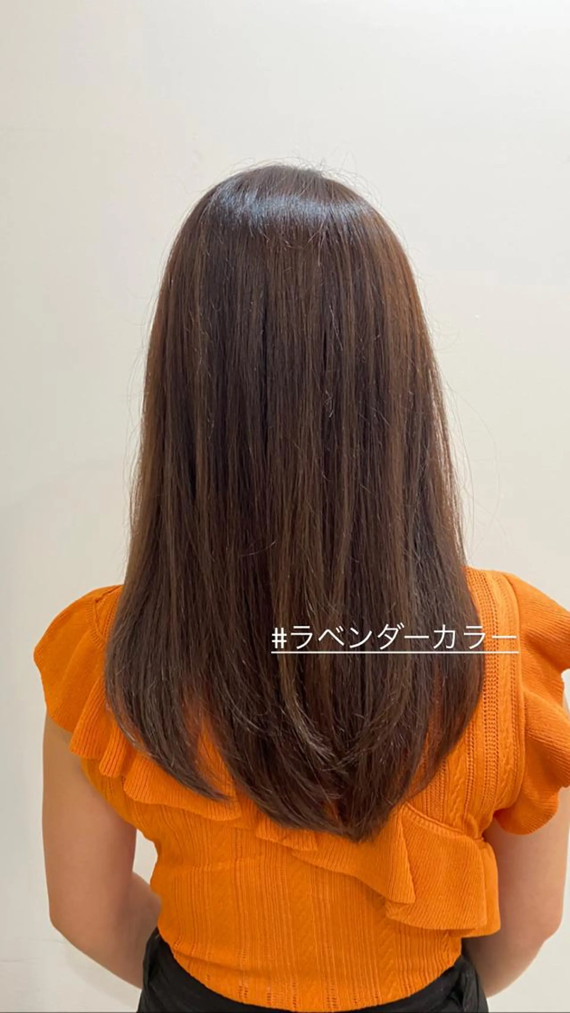 ロング カラー ラベンダーカラー garage.所属・吉田 慎冴のヘアスタイル