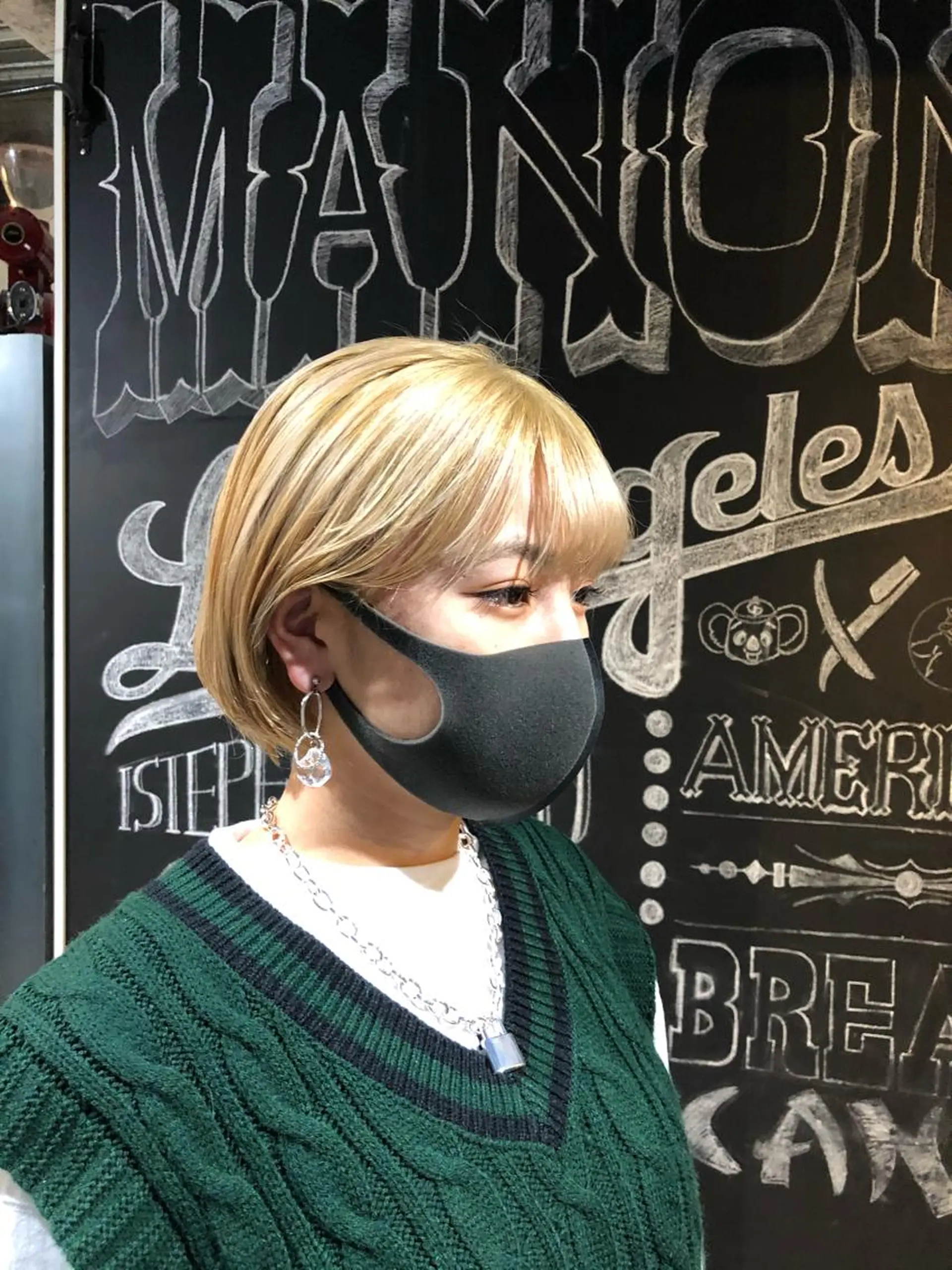 ショート ショートヘア the OSCAR所属・韓国ヘアスタイリスト Harukaのヘアスタイル