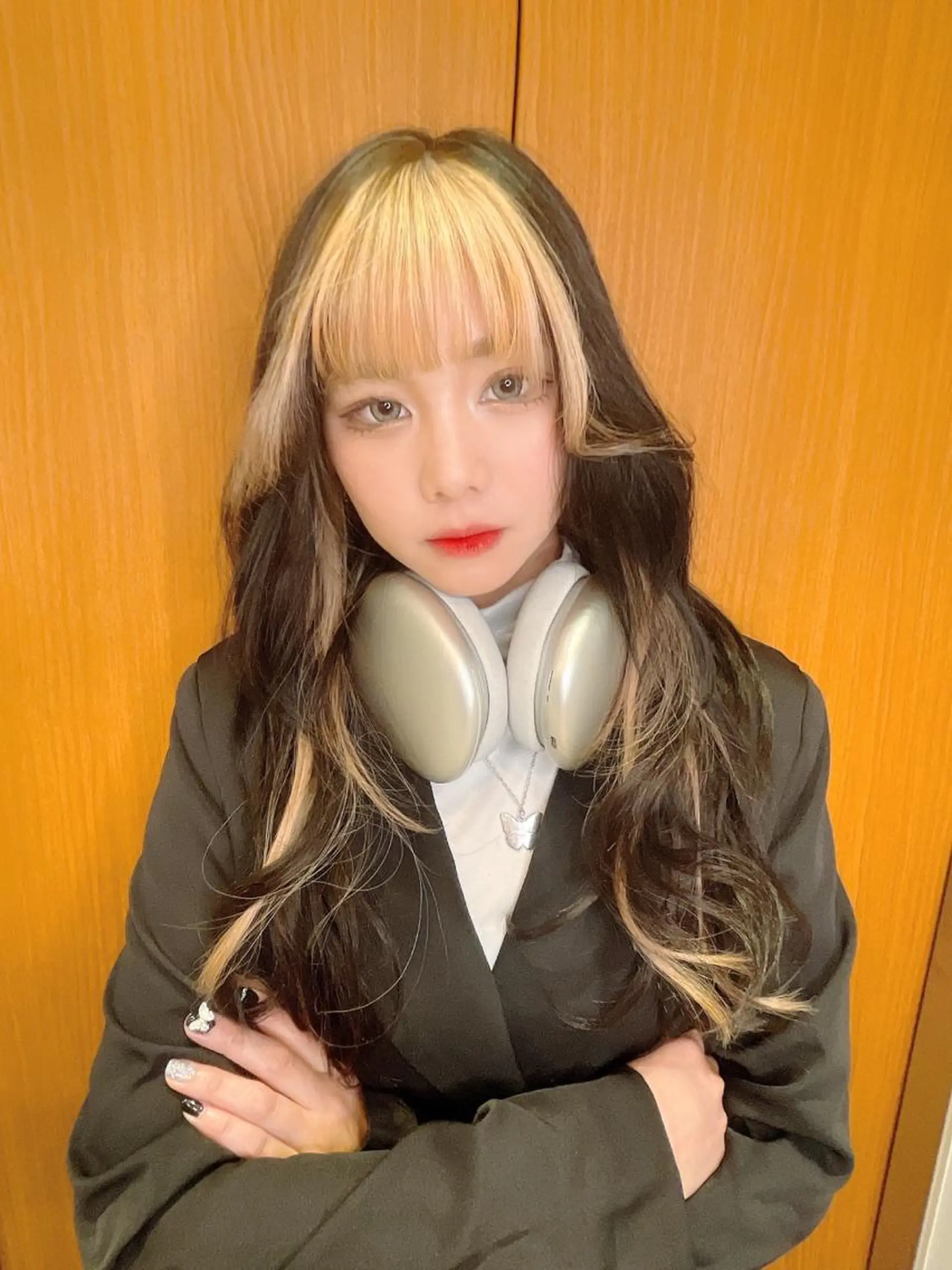 ロング 💗ブリーチなし 垢抜け💗徳井はやとのヘアスタイル
