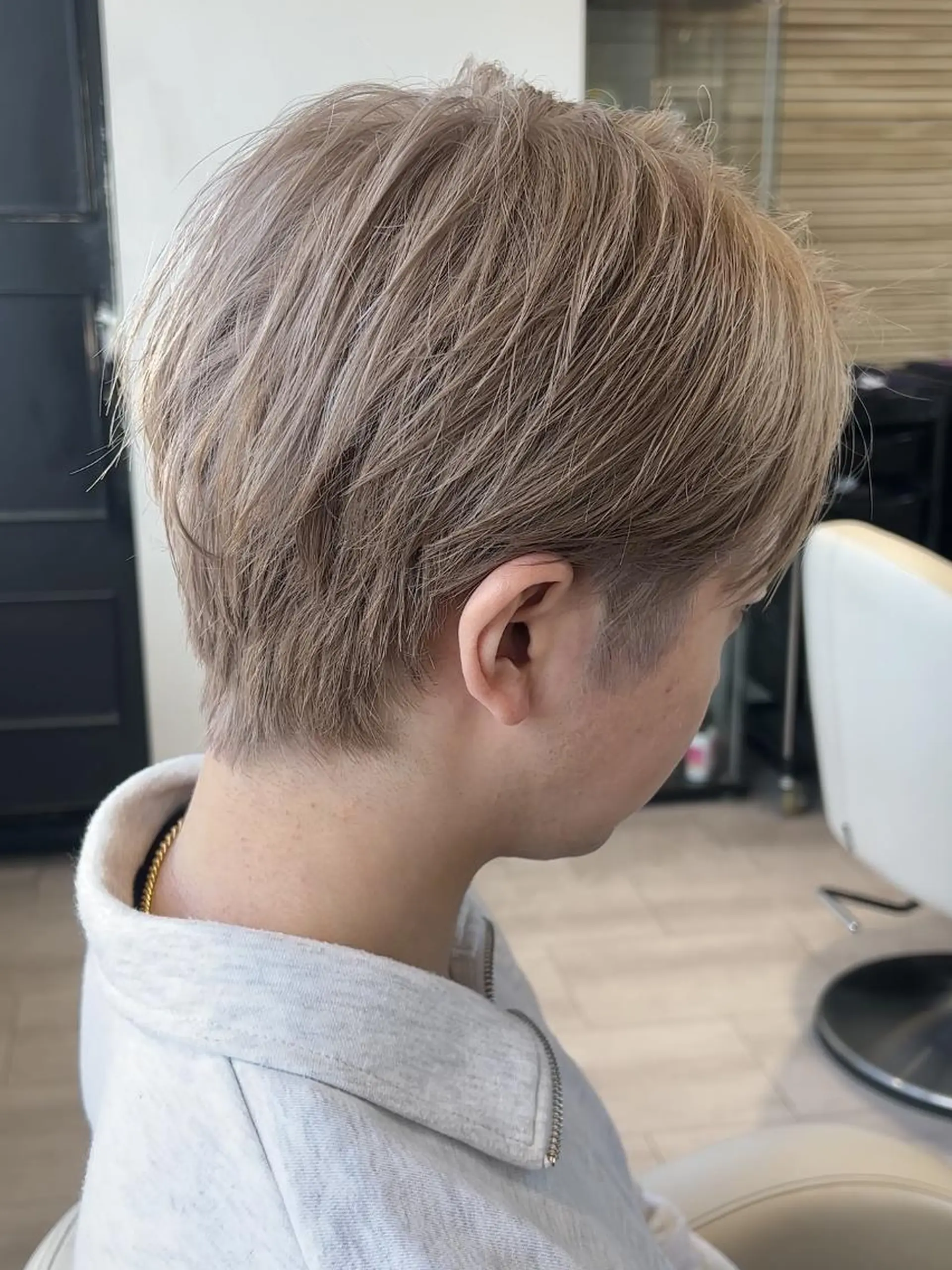 ショート カラー メンズ カット ヘアカラー トリートメント メンズパーマ/ メンズカット/タクヤのヘアスタイル