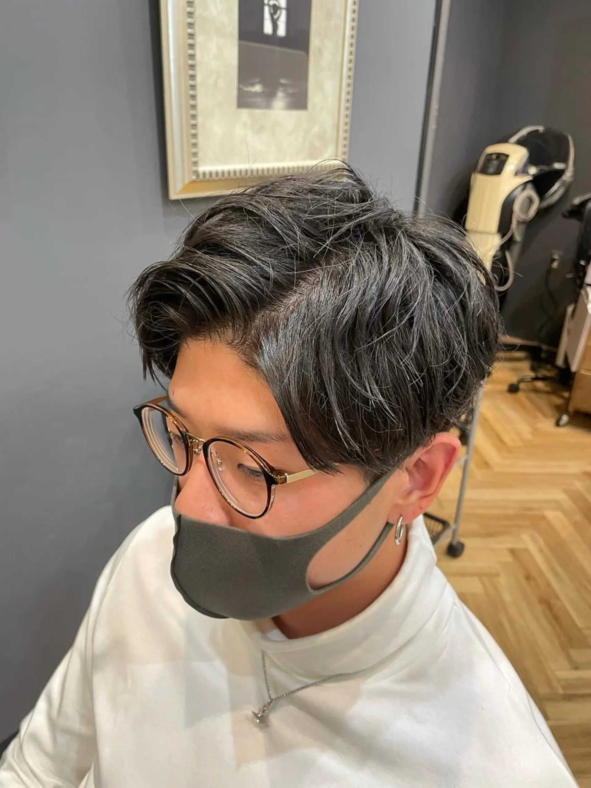 ショート カット 韓国ヘア/レイヤー 🇰🇷/艶髪/長橋のヘアスタイル