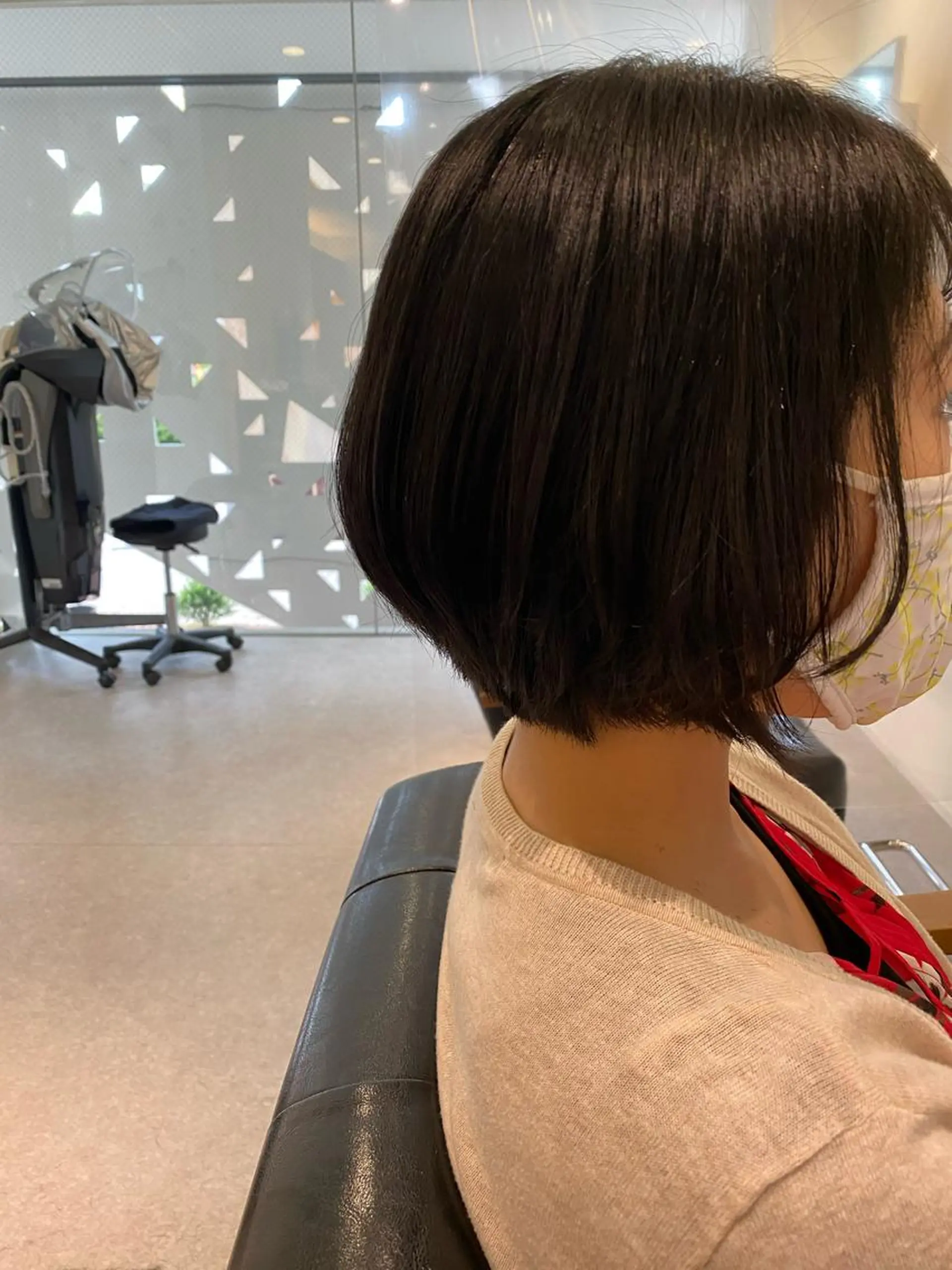 ミディアム カラー Rely 美空のヘアスタイル