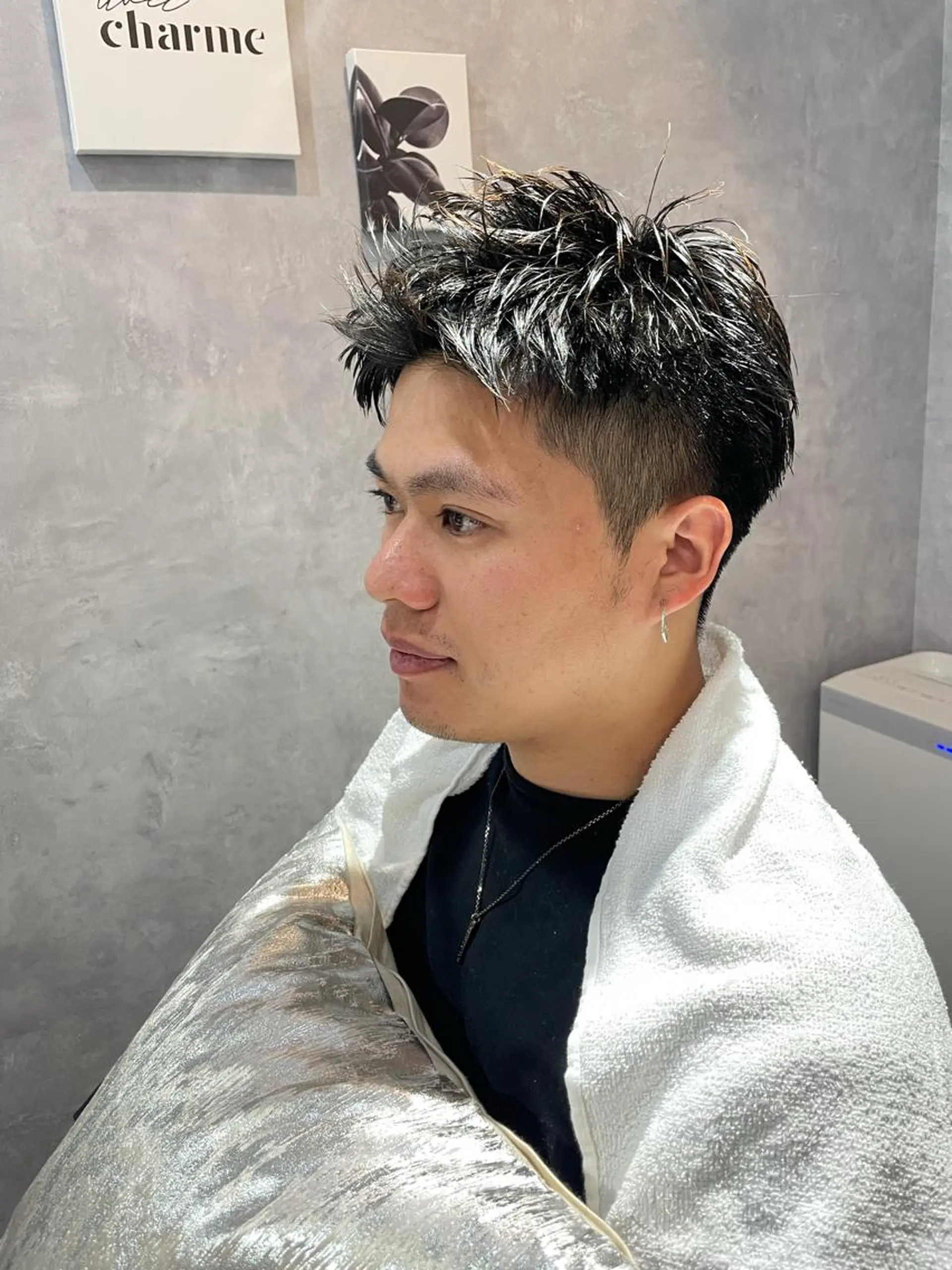 ショート メンズ カット 江田 悠真のヘアスタイル