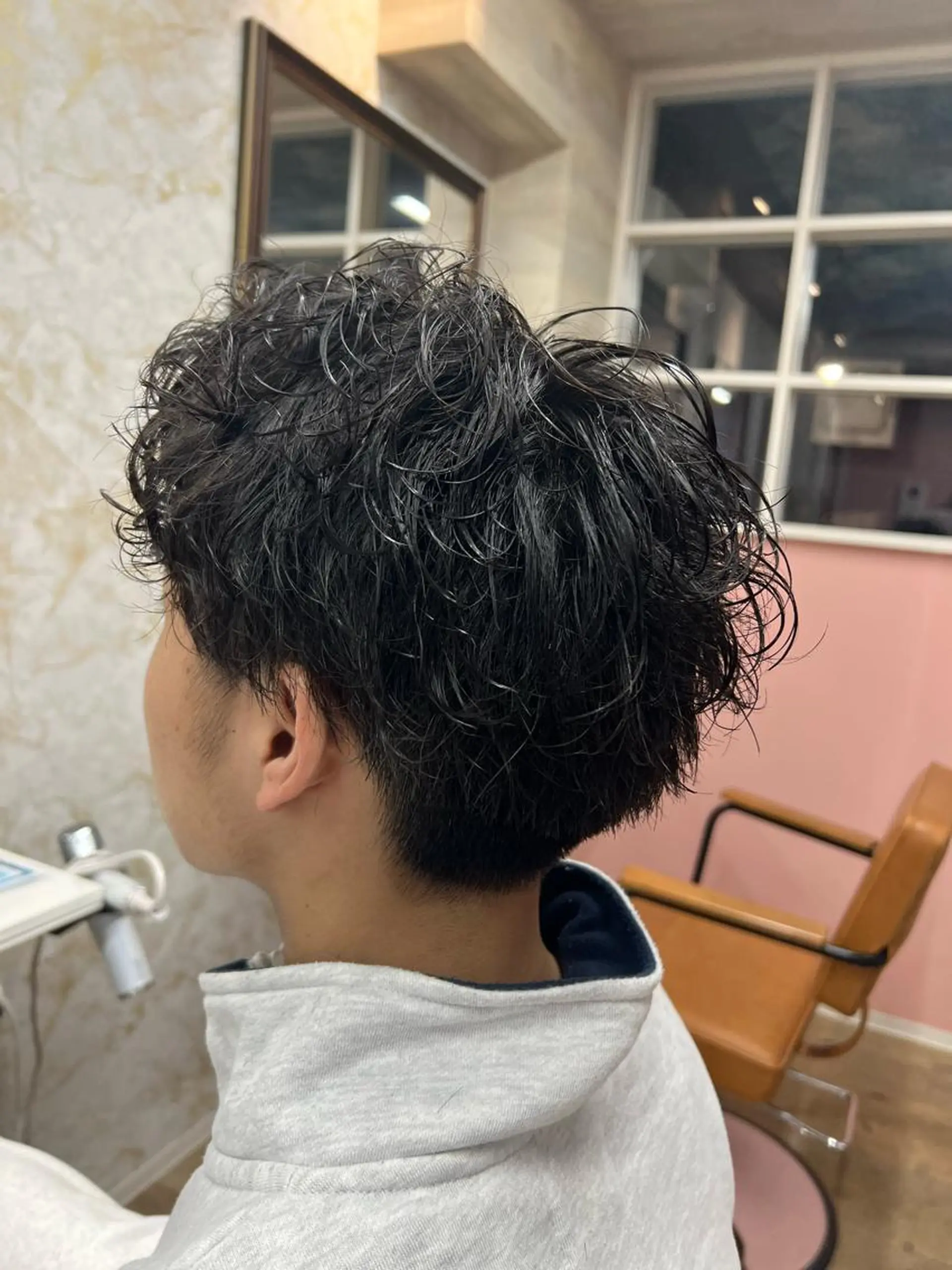 メンズ カット パーマ 髪質改善特化💫 韓国ヘアAyumuのヘアスタイル
