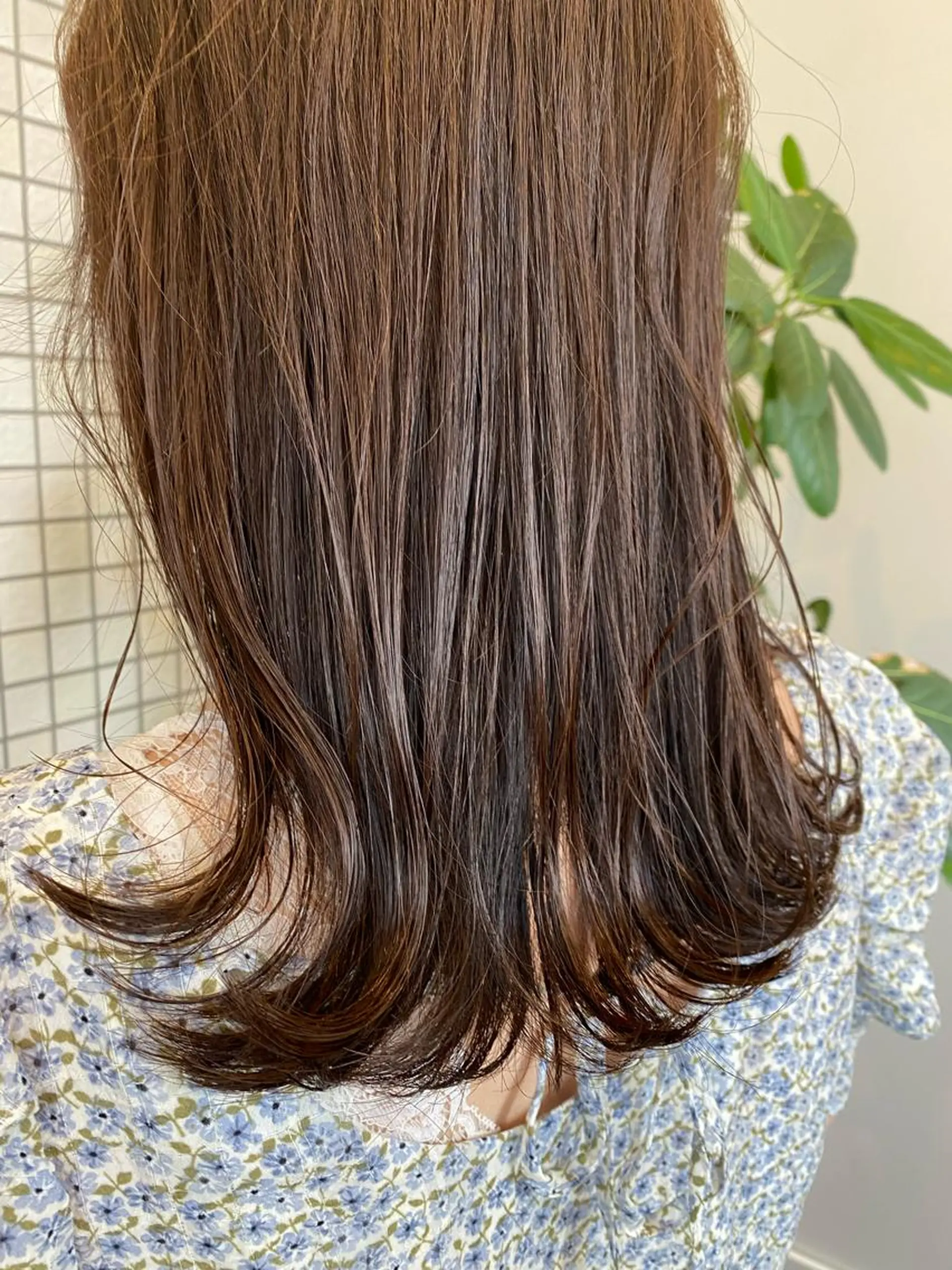 ミディアム カラー ヘアカラー 透明感カラー 🩰asumiのヘアスタイル