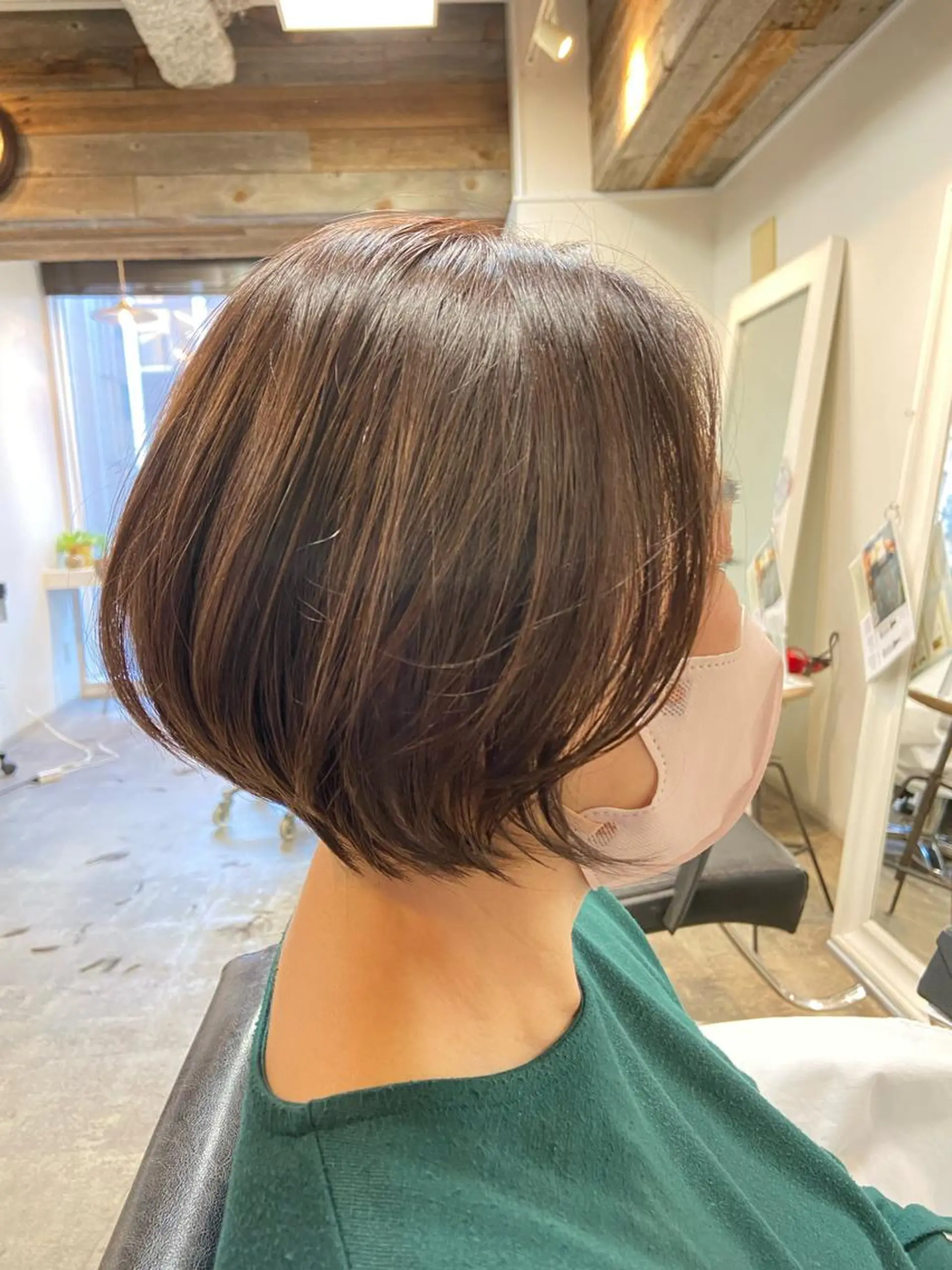 ショート カラー ショートボブ ボブ ショートヘア カット ヘアカラー KAEDE【似合わせ 垢抜けヘア】のヘアスタイル